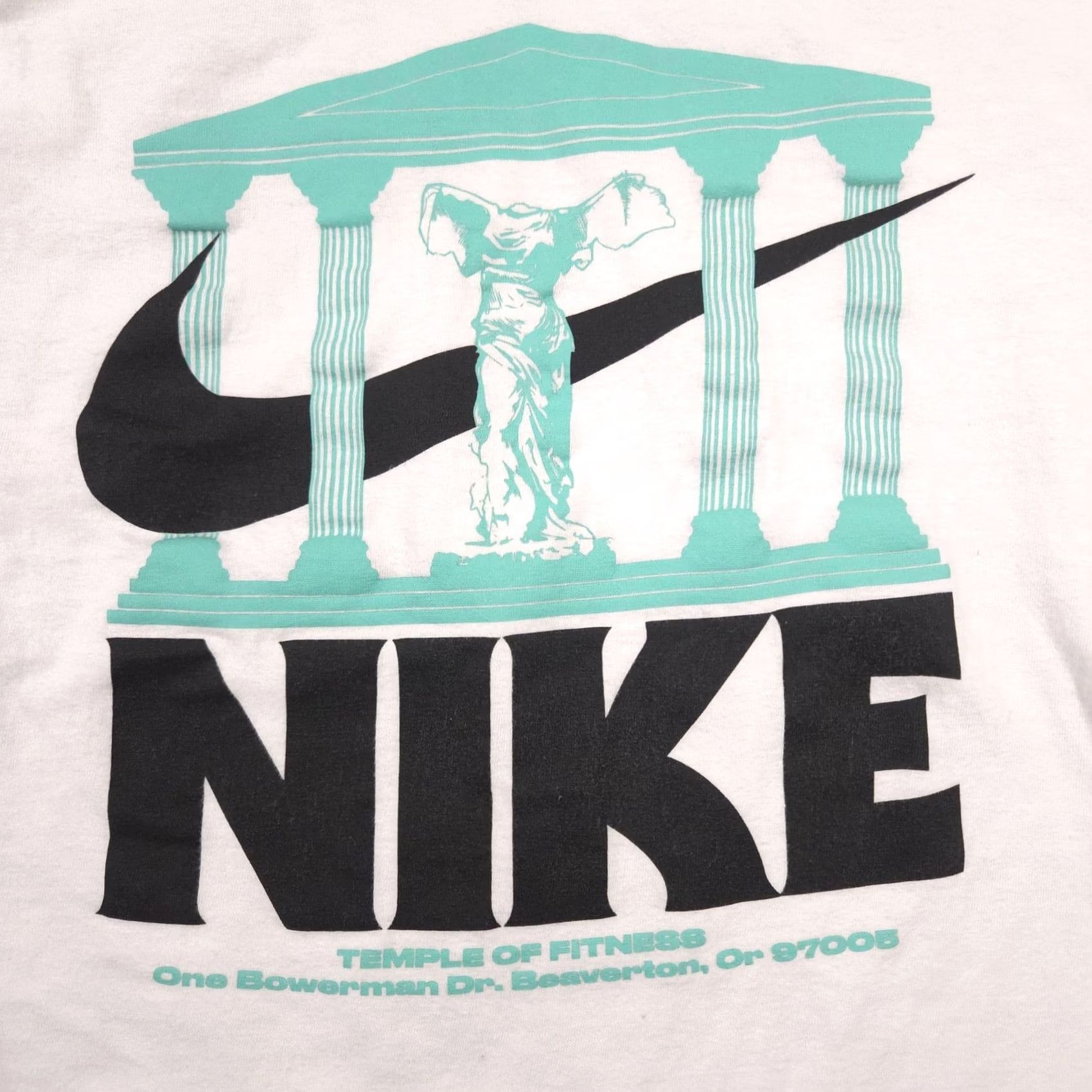 Nike Nike Shirt Mens Small White Temple Of Fitness Graphic Tee Bowerman Dr Swoosh Size US S / EU 44-46 / 1 - 4 Thumbnail