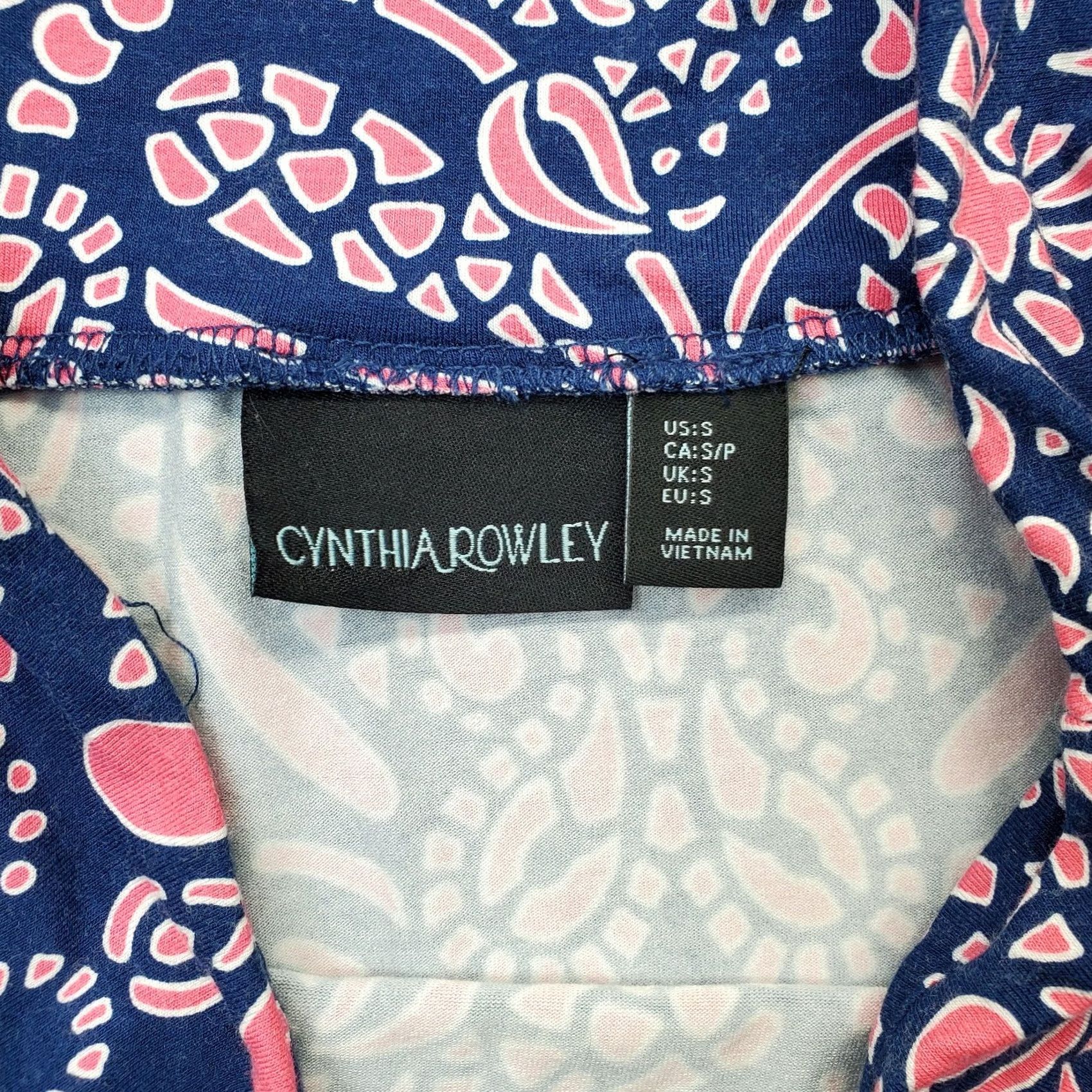 Cynthia Rowley Cynthia Rowley Maxi Skirt Womens Size S High Waisted Multicolor Rayon Paisley Stretch Size 28" / US 6 / IT 42 - 6 Thumbnail