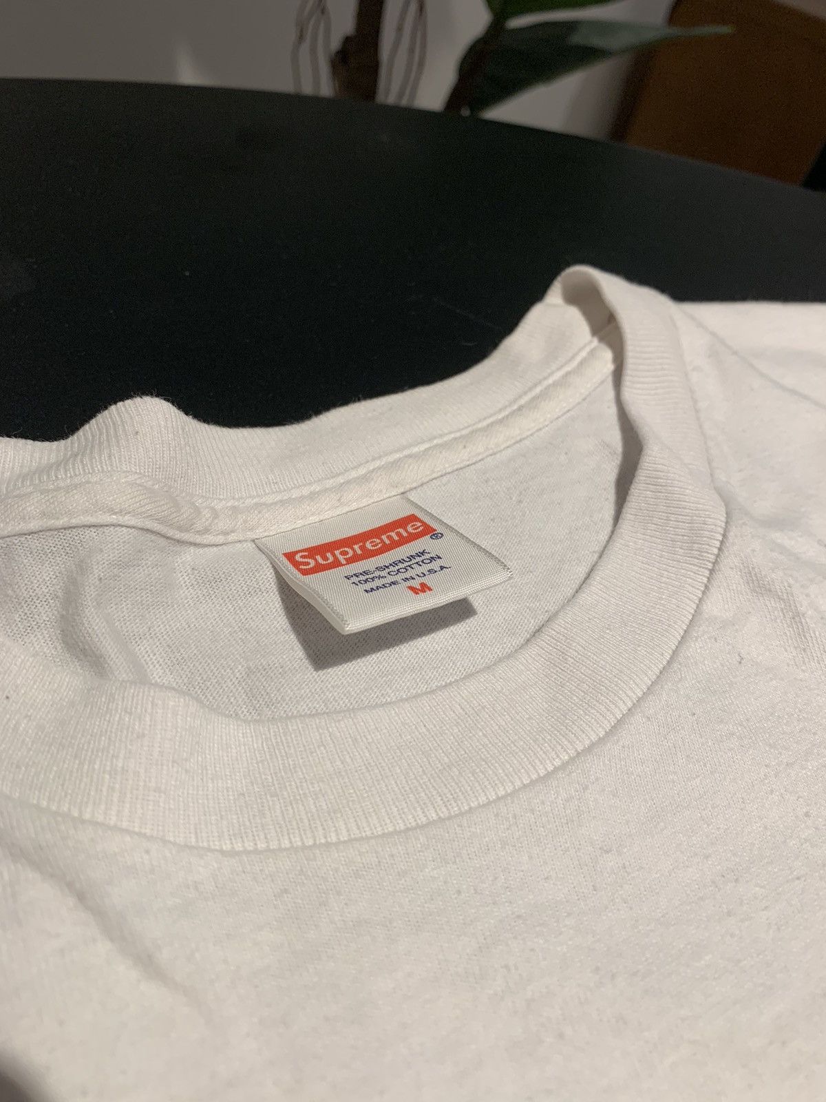 Supreme × Thrasher supreme x trasher white boyfriend tee Size US M / EU 48-50 / 2 - 4 Thumbnail