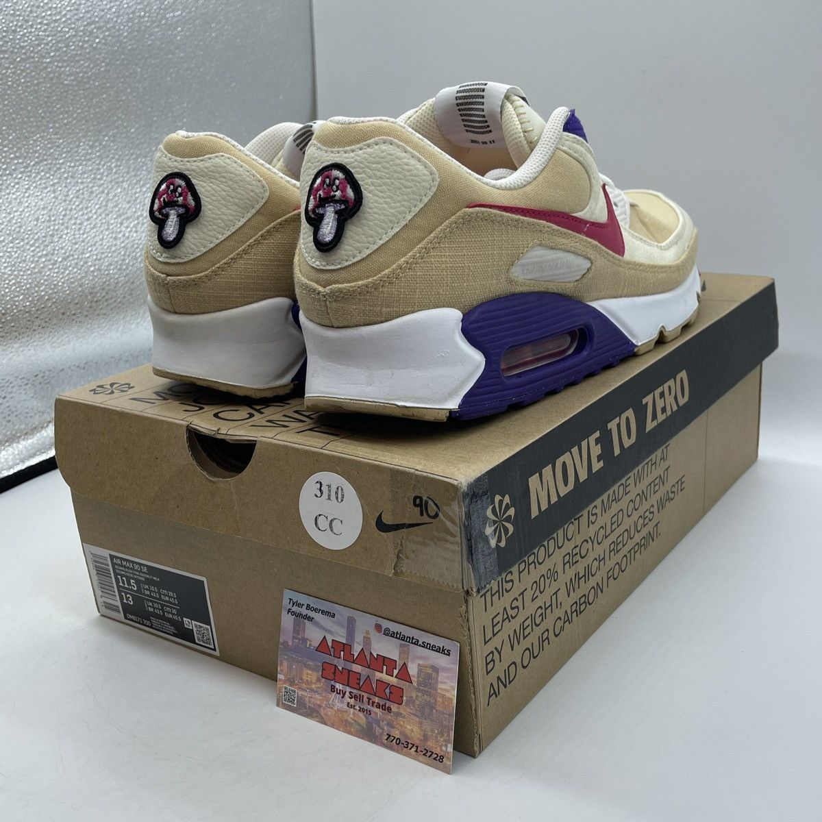 Nike Air max 90 air sprung Size US 11.5 / EU 44-45 - 5 Thumbnail