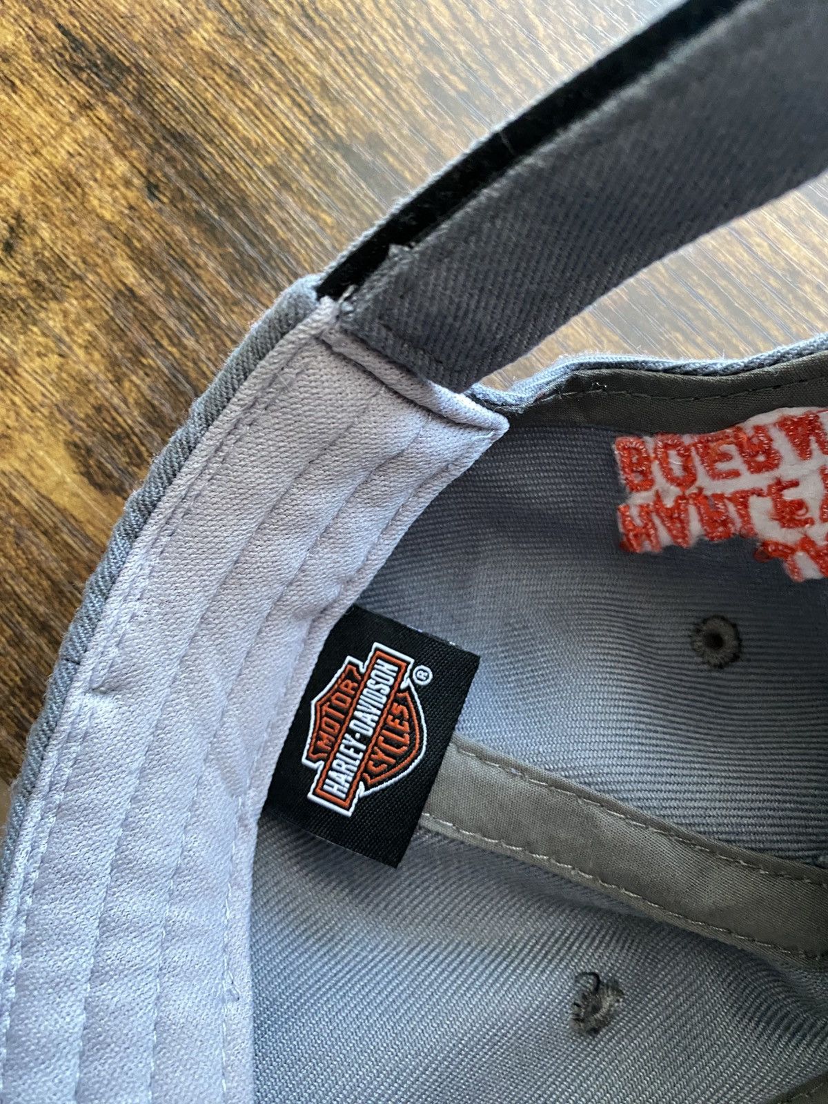 Harley Davidson Vintage Harley Davidson Javelina Hat Cap Size ONE SIZE - 6 Thumbnail