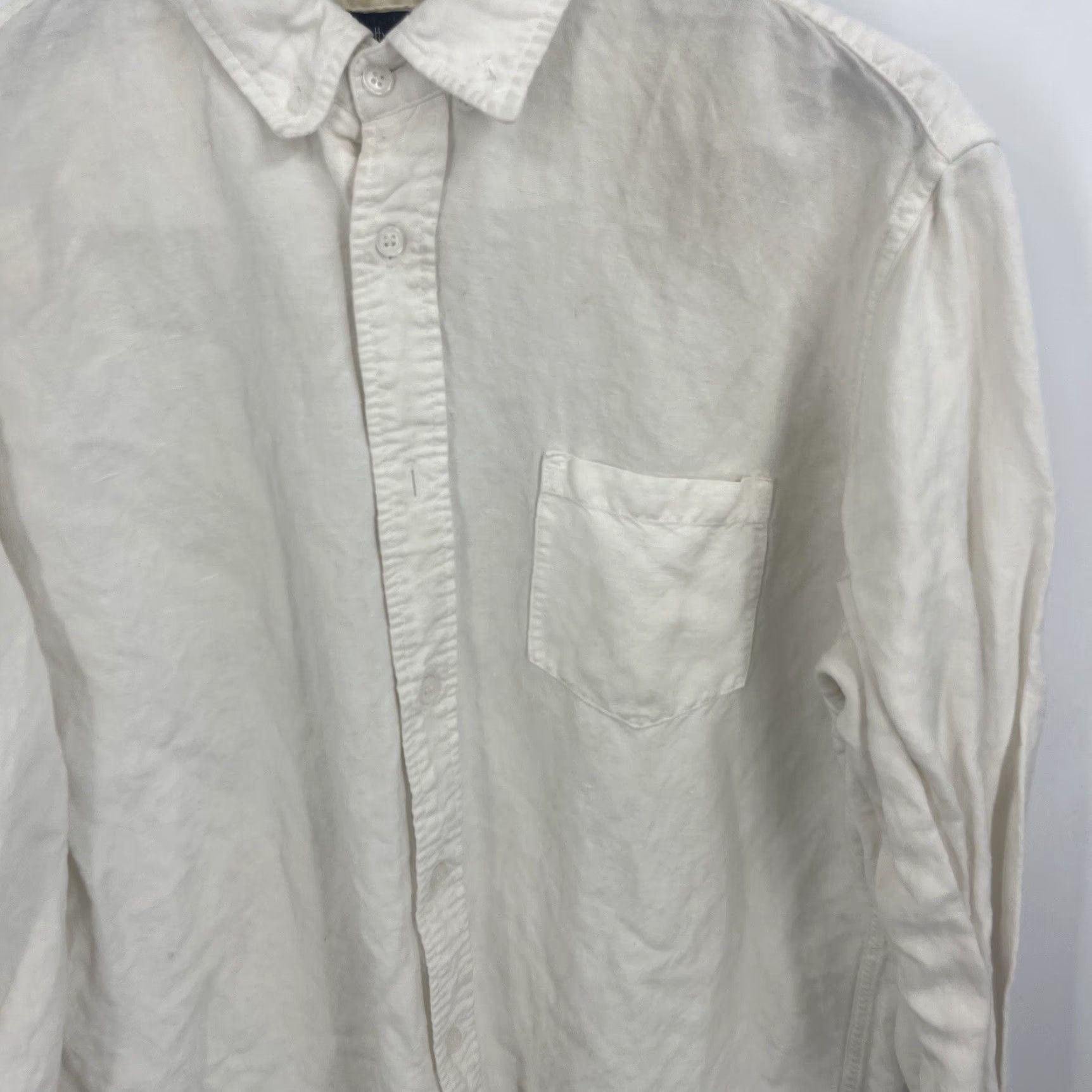 Vintage The Pretty Cult Shirt Womens Medium Button-Down Tarot Card Long Sleeve READ Ivory Size M / US 6-8 / IT 42-44 - 5 Thumbnail