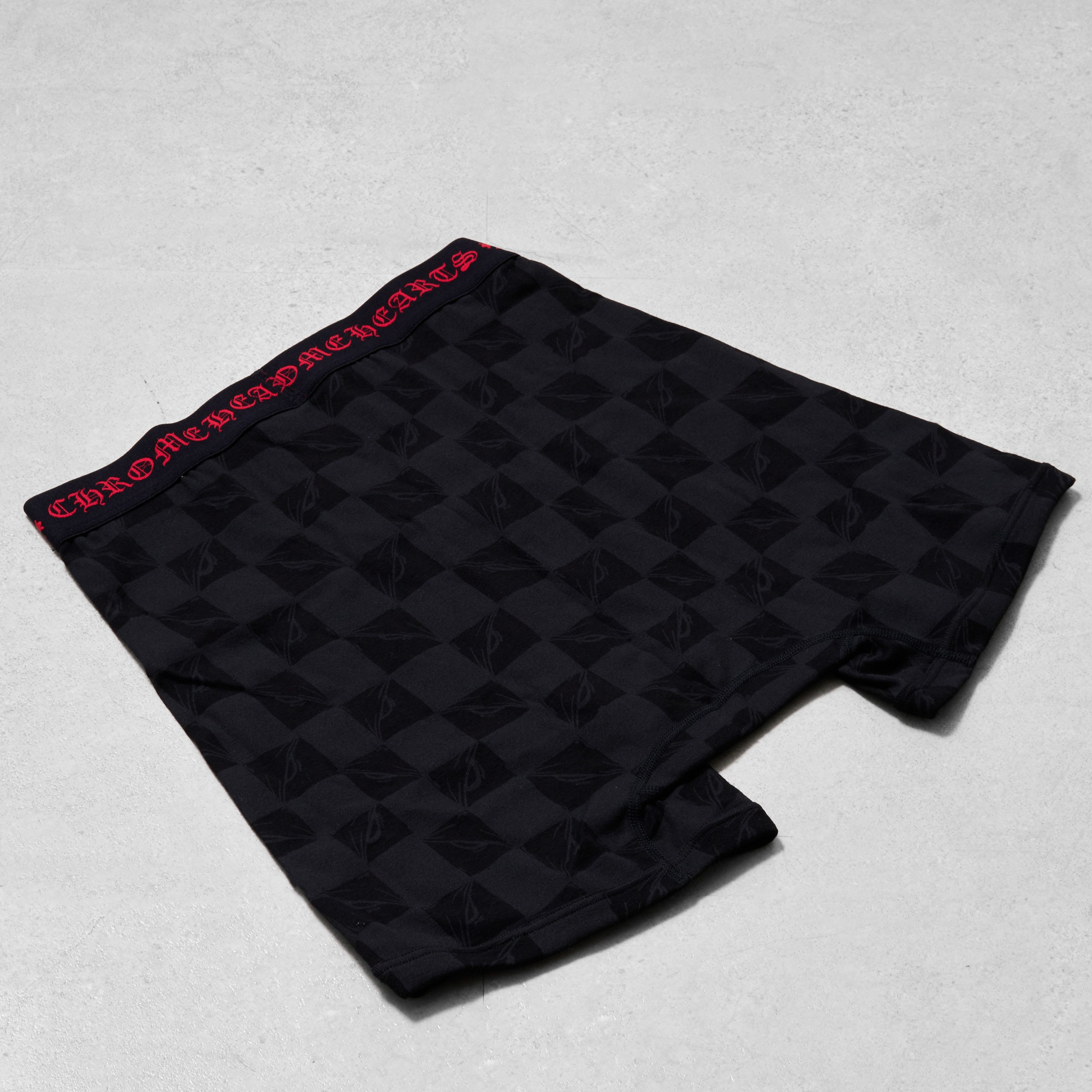 Chrome Hearts CHROME HEARTS Eyes Classic Rib Boxer Brief BLACK Size 30 - 3 Thumbnail