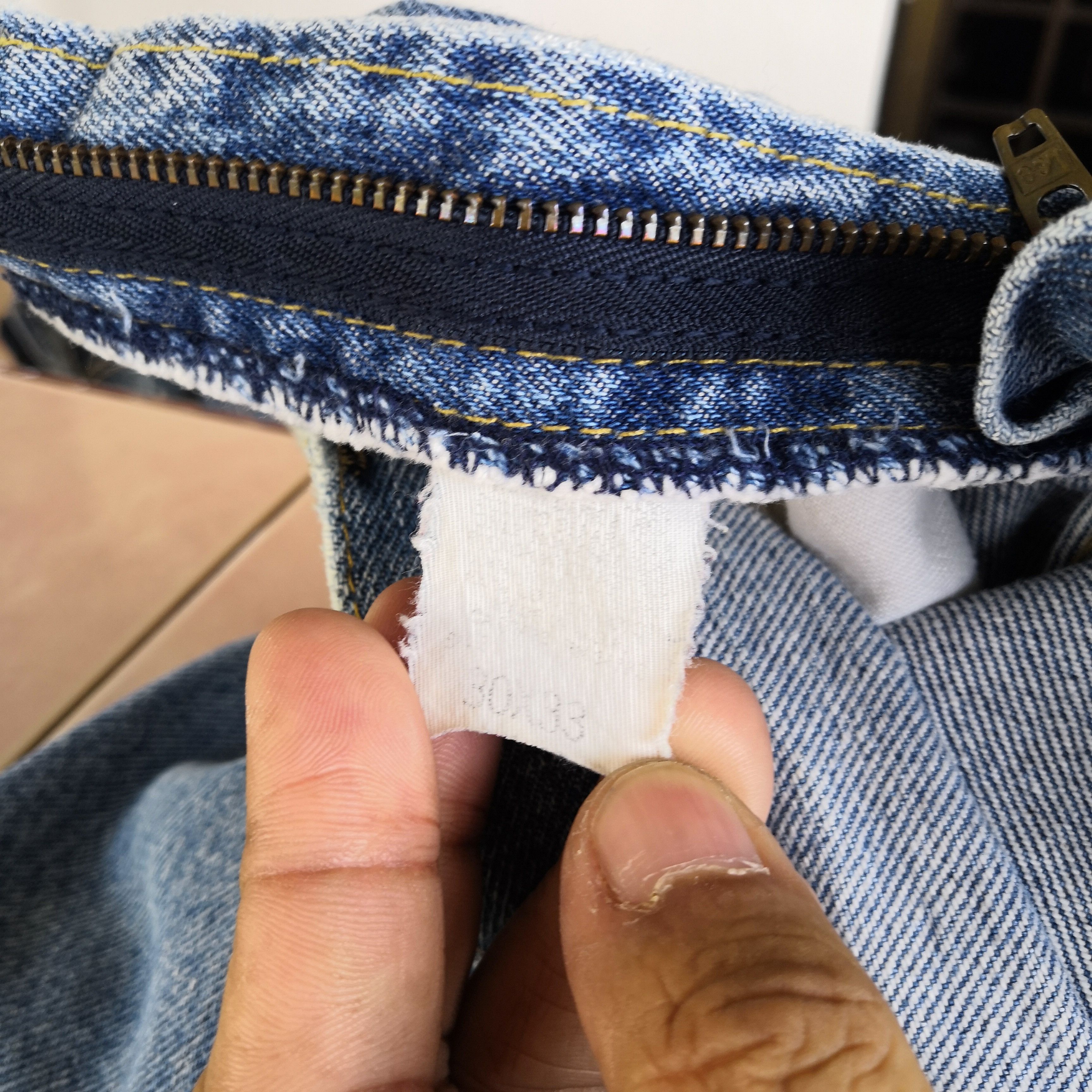Lee Vintage Lee Rider Denim Rusty Lee Sun Faded Jeans Size 28" / US 6 / IT 42 - 10 Thumbnail