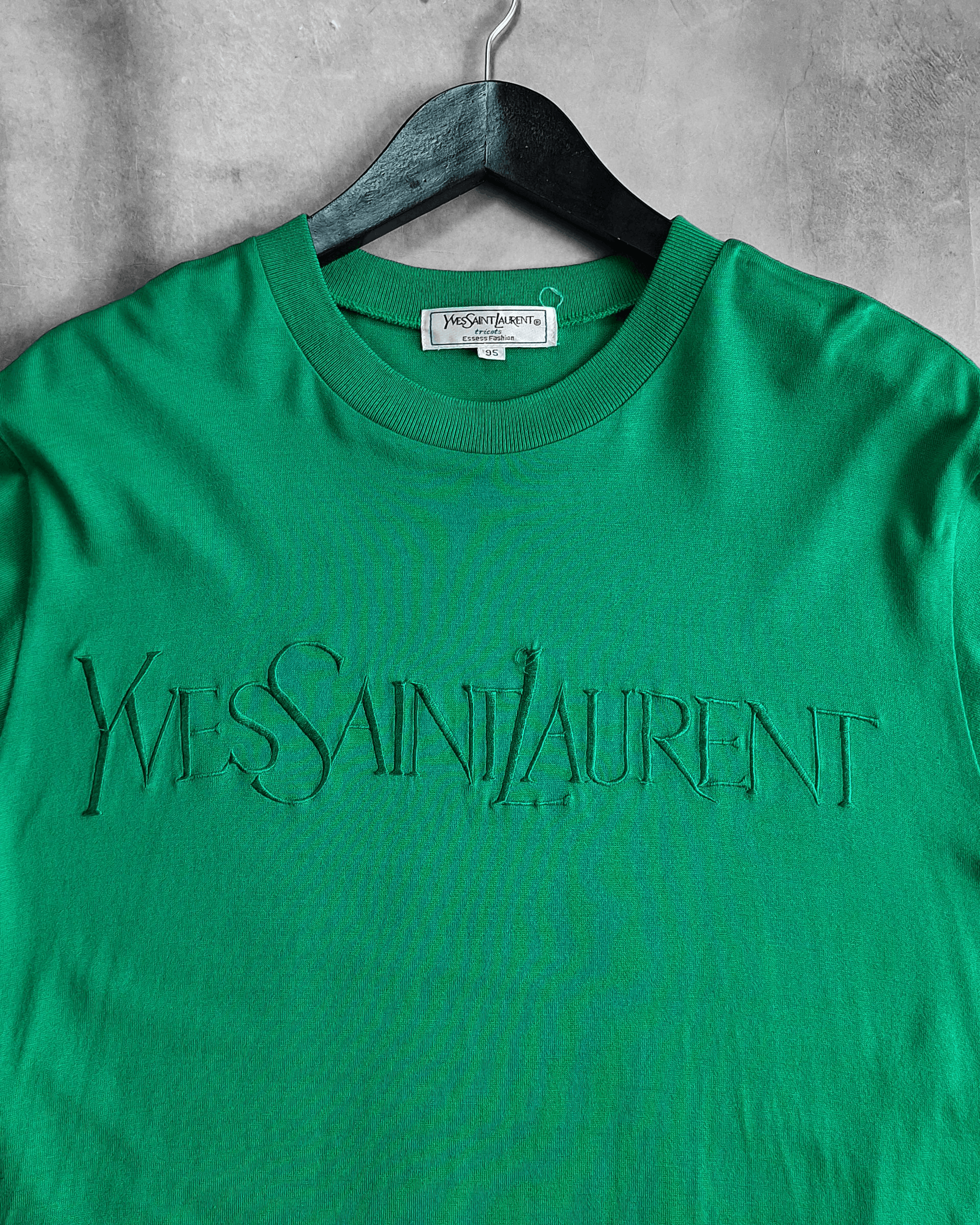 Vintage Vintage Ysl Yves Saint Laurent Tshirt Size US M / EU 48-50 / 2 - 2 Thumbnail