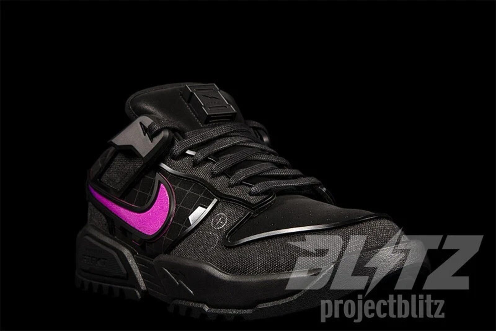 Nike NIKE RTFKT DUNK GENESIS VOID BLACK WILD BERRY HM4465-001 Size US 15 / EU 48 - 2 Thumbnail