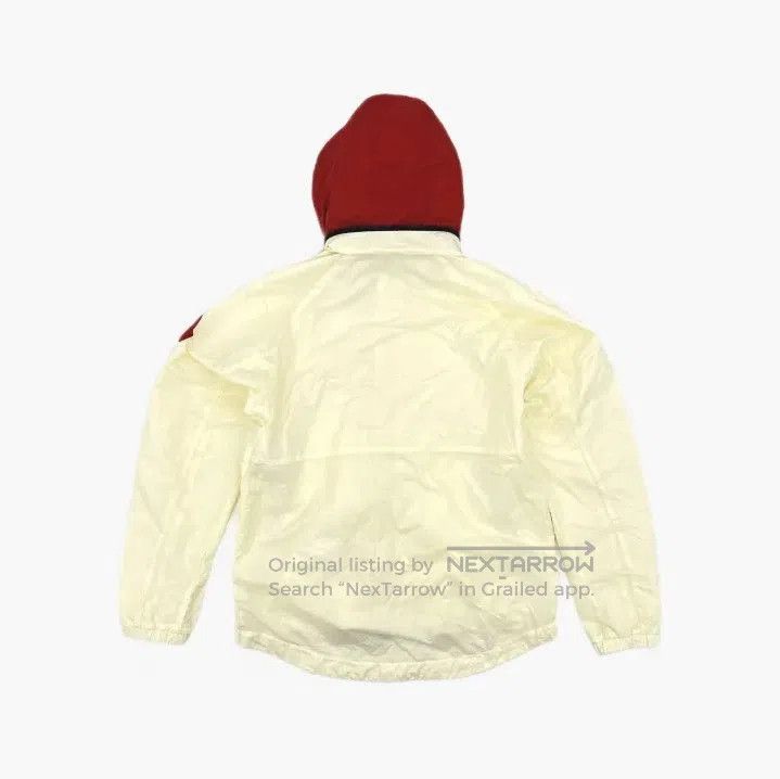 Moncler Moncler Men's White Printed Zip Stand Collar Jacket. Size US S / EU 44-46 / 1 - 3 Thumbnail