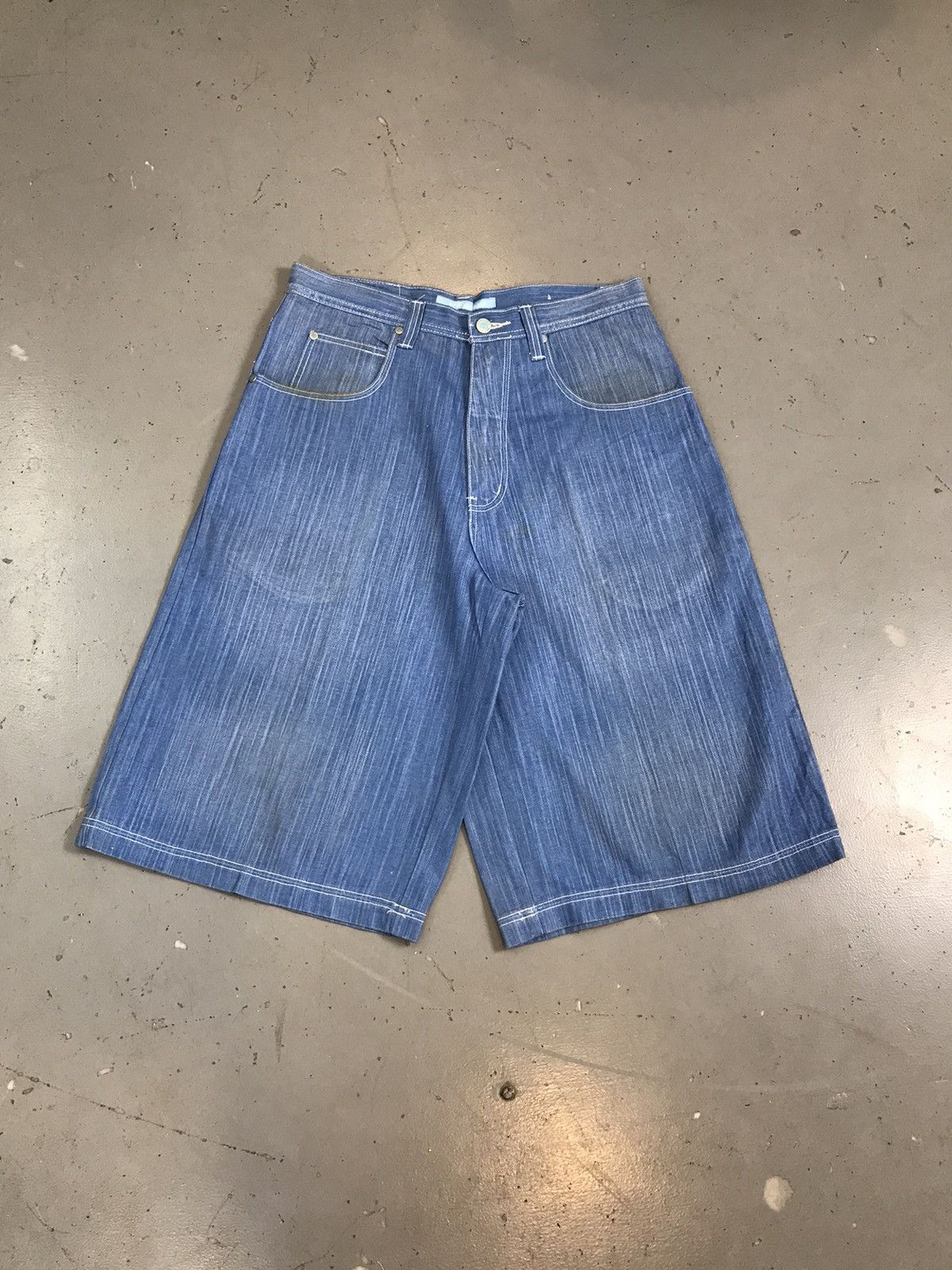 Vintage Vintage roper blue baggy denim jort Size US 32 / EU 48 - 1 Thumbnail