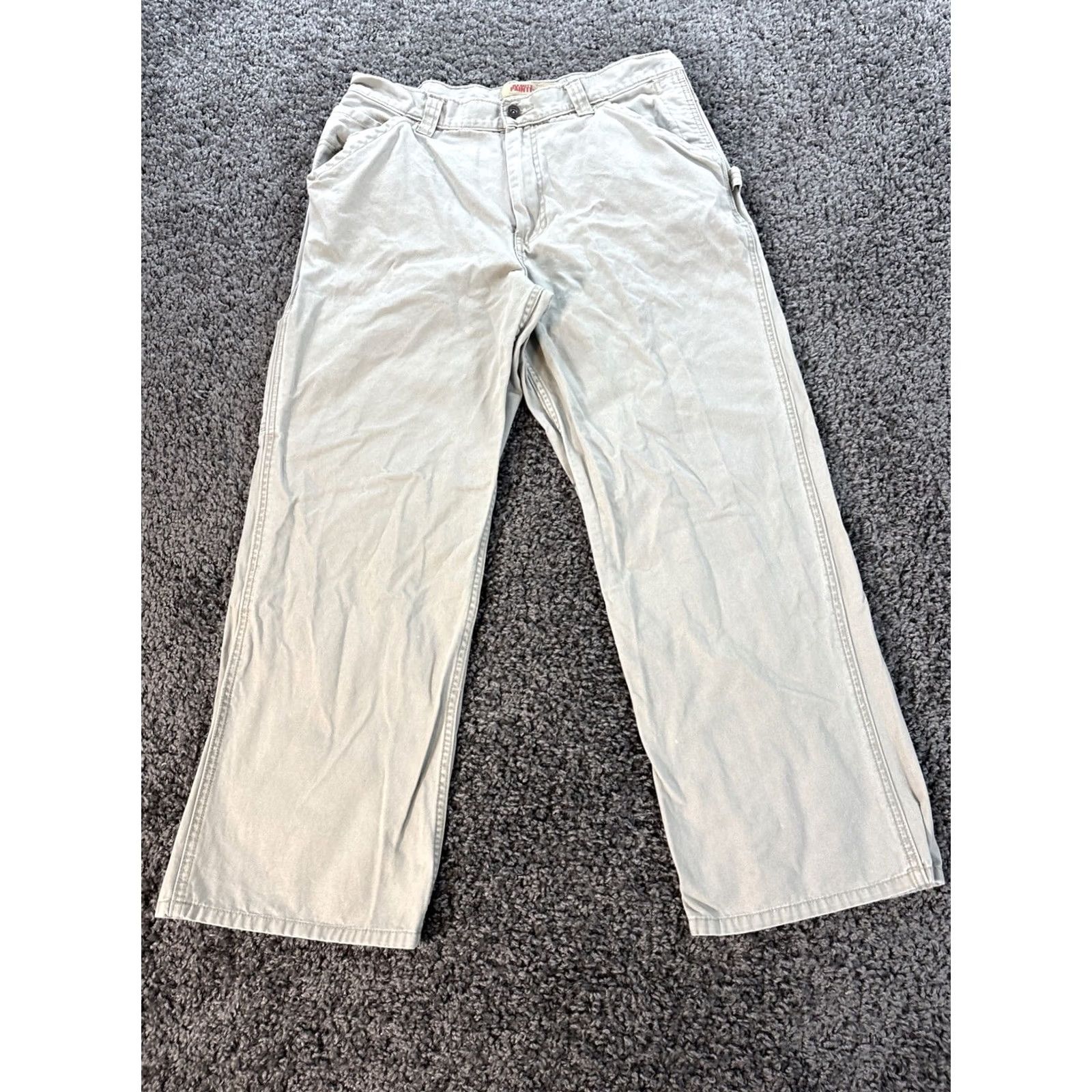 Old Navy VINTAGE Old Navy Baggy Men’s Carpenter Painters Jeans Tan Khaki 34x28 90s Skater Denim Jeans Jeans Baggy 34 Mens R Size US 34 / EU 50 - 4 Thumbnail