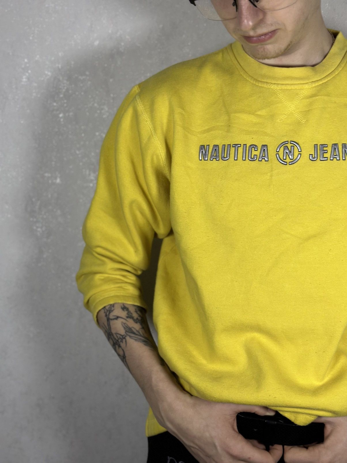 Nautica VTG Nautica Jeans Sweatshirts Big Logo Y2K 00s USA Size M Size US M / EU 48-50 / 2 - 3 Thumbnail