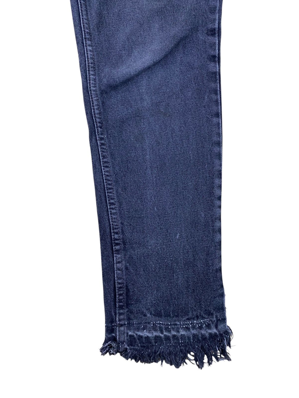 Levi's Levi’s 550 Black Wash Fit Tapered Leg Style Jeans Size US 26 / EU 42 - 6 Thumbnail