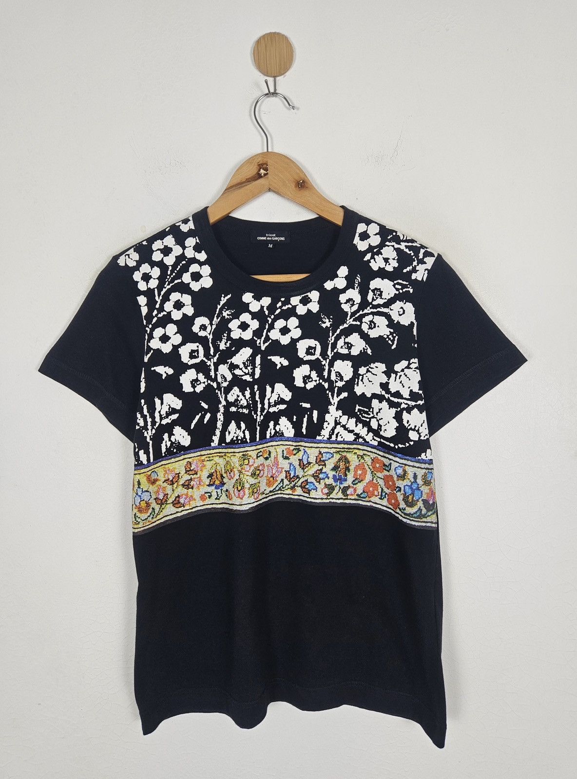 Tricot Comme des Garcons Comme Des Garcons CDG Tricot flower shirt Size M / US 6-8 / IT 42-44 - 1 Thumbnail
