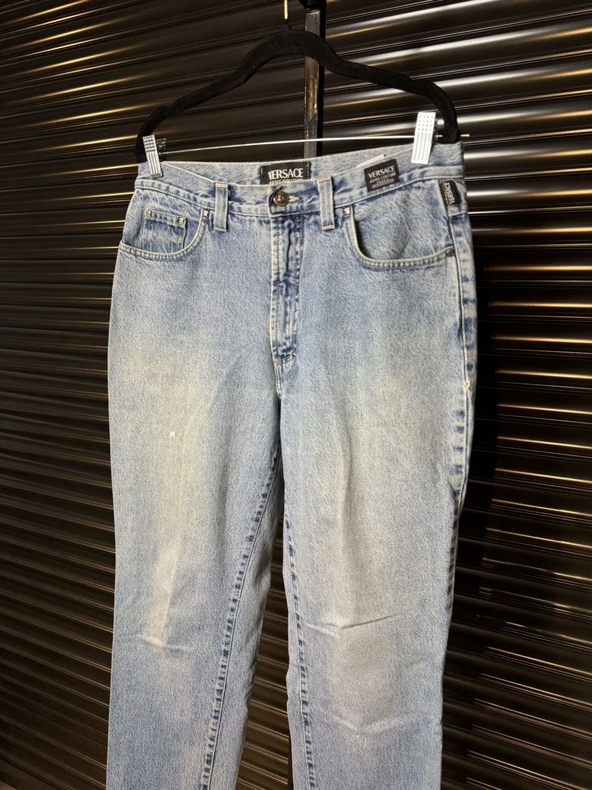 Versace Jeans Couture Vintage 90s Versace Jeans Couture Denim - 34 Size US 33 - 4 Thumbnail
