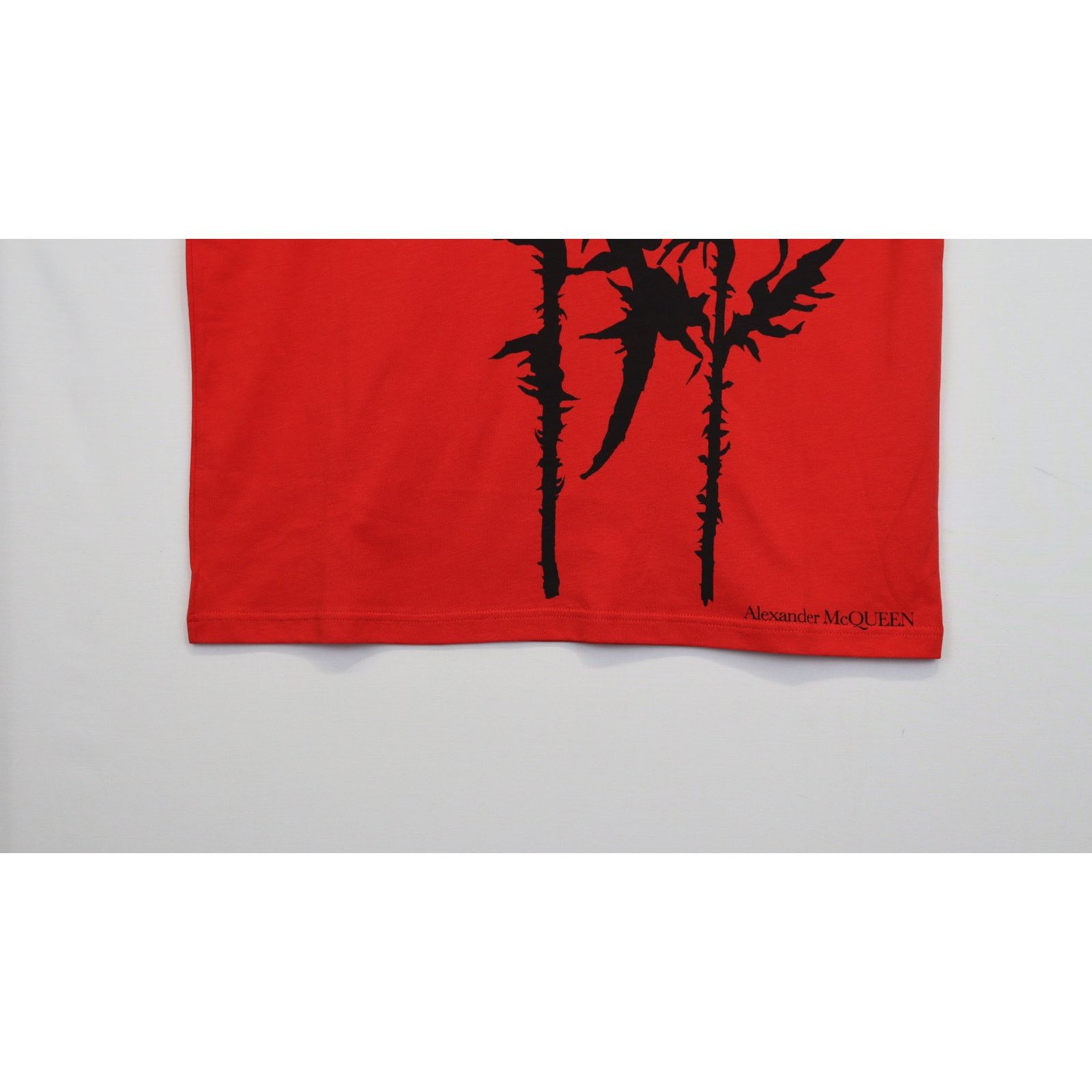 Alexander McQueen o1rshd1 ***Defective / T-Shirt in Red Size US S / EU 44-46 / 1 - 2 Thumbnail
