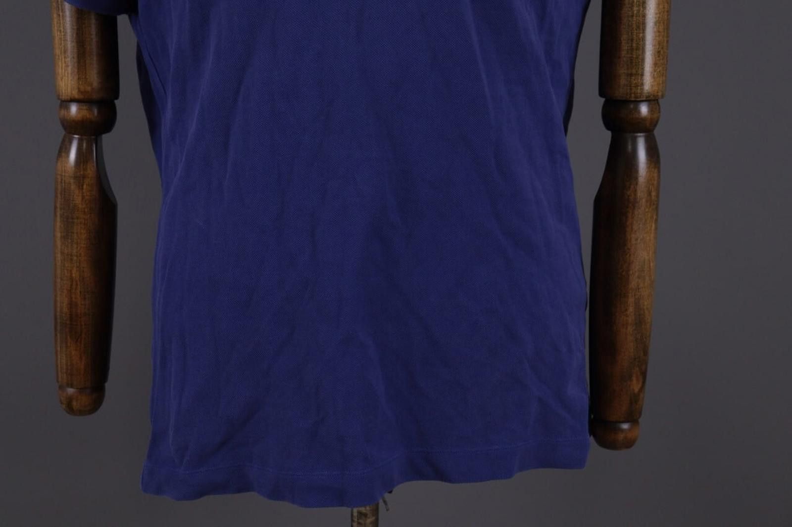 Designer Best Company Olmes Carretti SS19 Blue Polo Shirt Size L Size US L / EU 52-54 / 3 - 3 Thumbnail