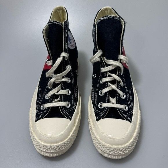 Converse Converse X Comme Des Garcons PLAY Chuck Taylor All Star Hi B Size US 5 / EU 37 - 1 Thumbnail