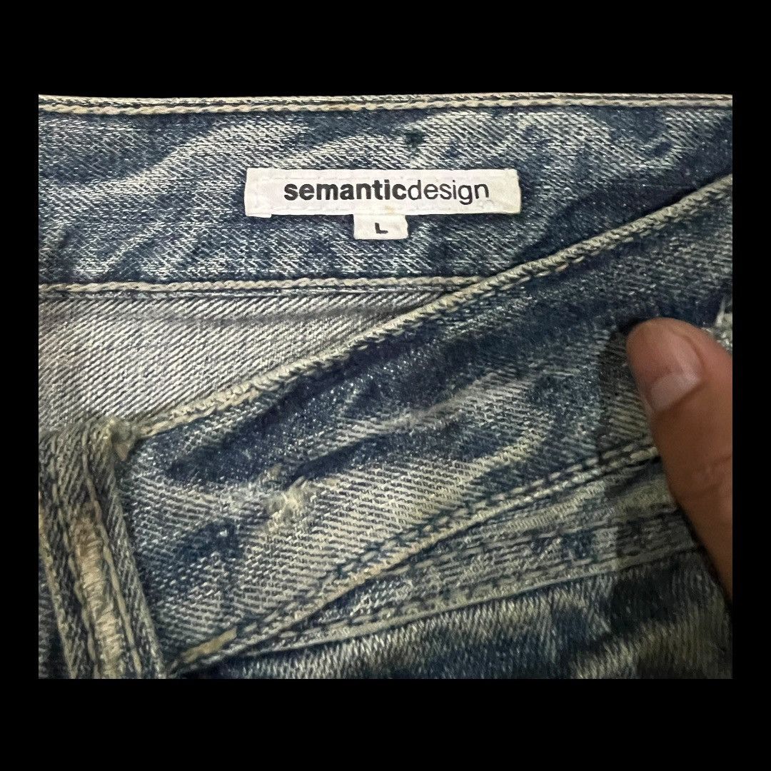 semanticdesign SEMANTIC DESIGN JAPANESE BRAND DENIM Size US 34 / EU 50 - 11 Thumbnail