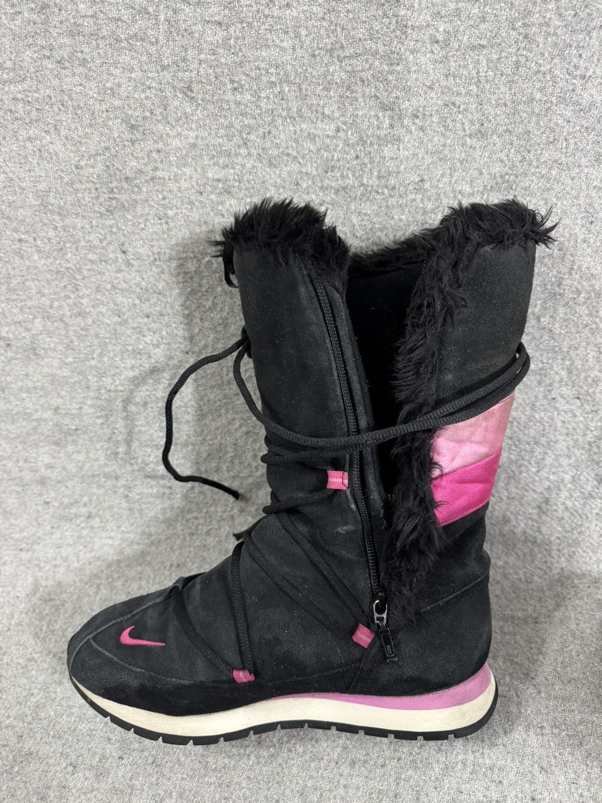 Nike Nike Winter Suede Faux Fur Boots Japan Y2K Trim 40,5 Size US 9 / IT 39 - 14 Thumbnail