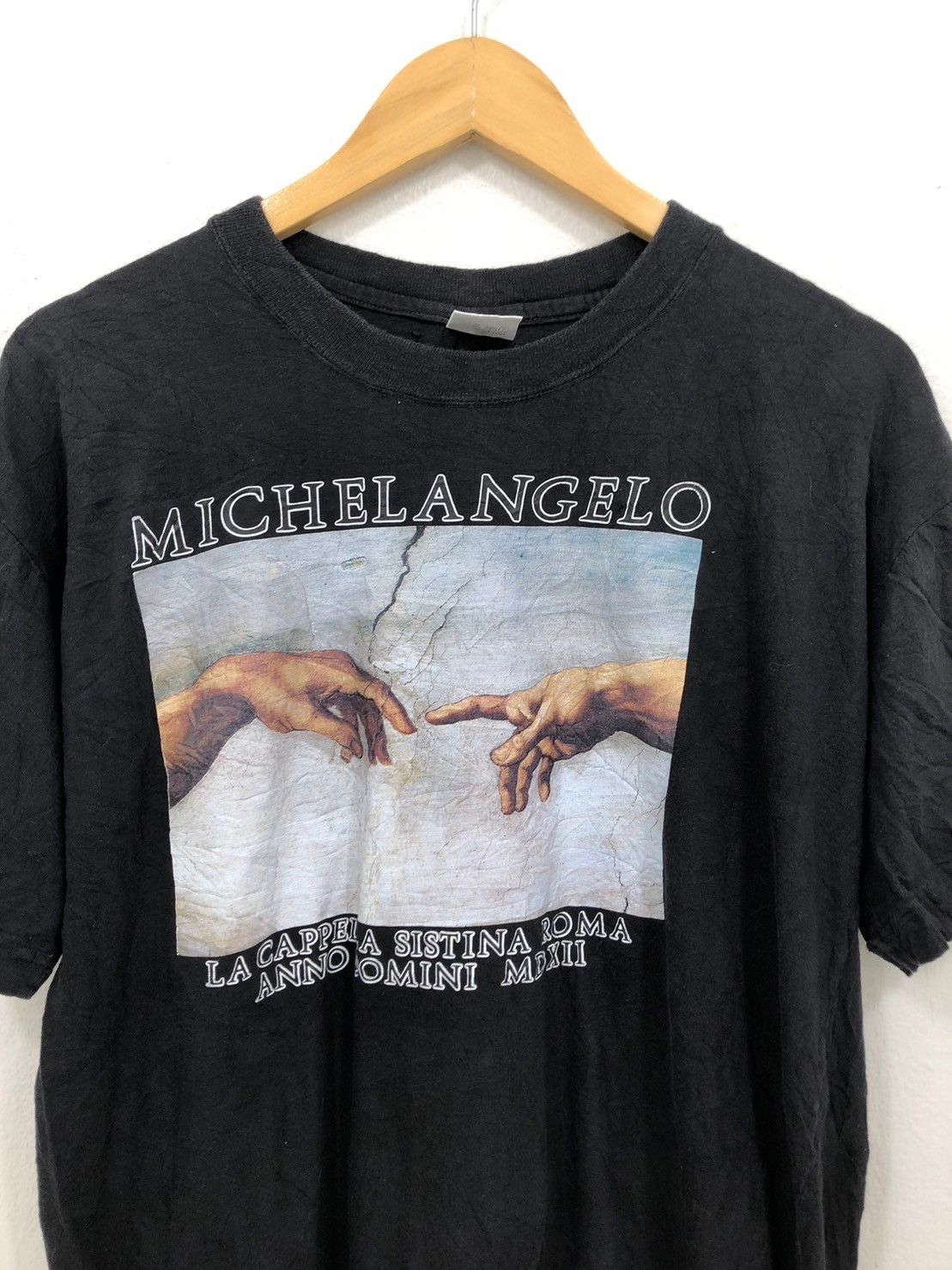 Vintage Vintage Michelangelo shirt ART BN Size US M / EU 48-50 / 2 - 1 Thumbnail