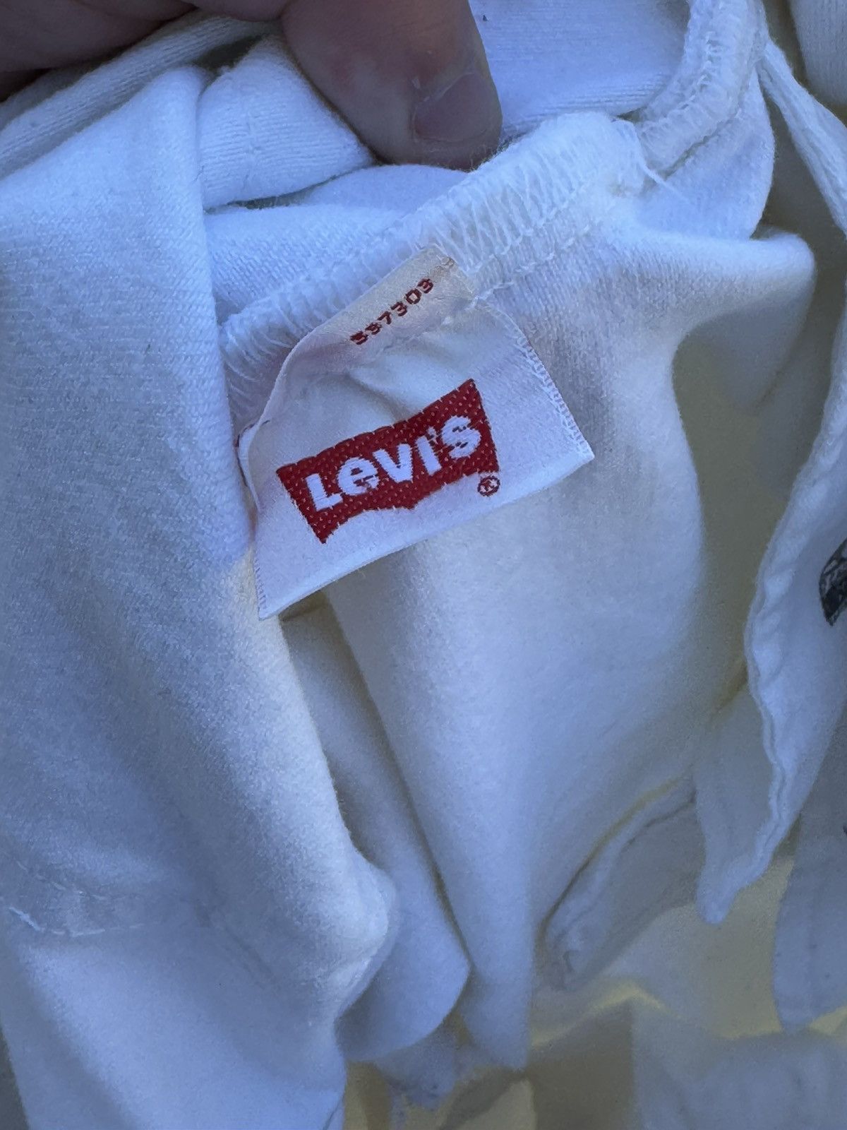 DENIM TEARS × Levi's Levi’s 501 DT in White Denim NO WREATHS Size US 34 / EU 50 - 8 Thumbnail