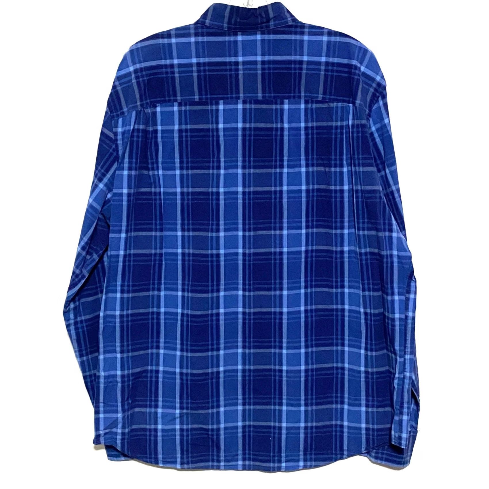 Vintage Crown & Ivy Plaid Button Shirt Men L Classic Fit Blue Preppy Office Coastal Work Size US L / EU 52-54 / 3 - 4 Thumbnail