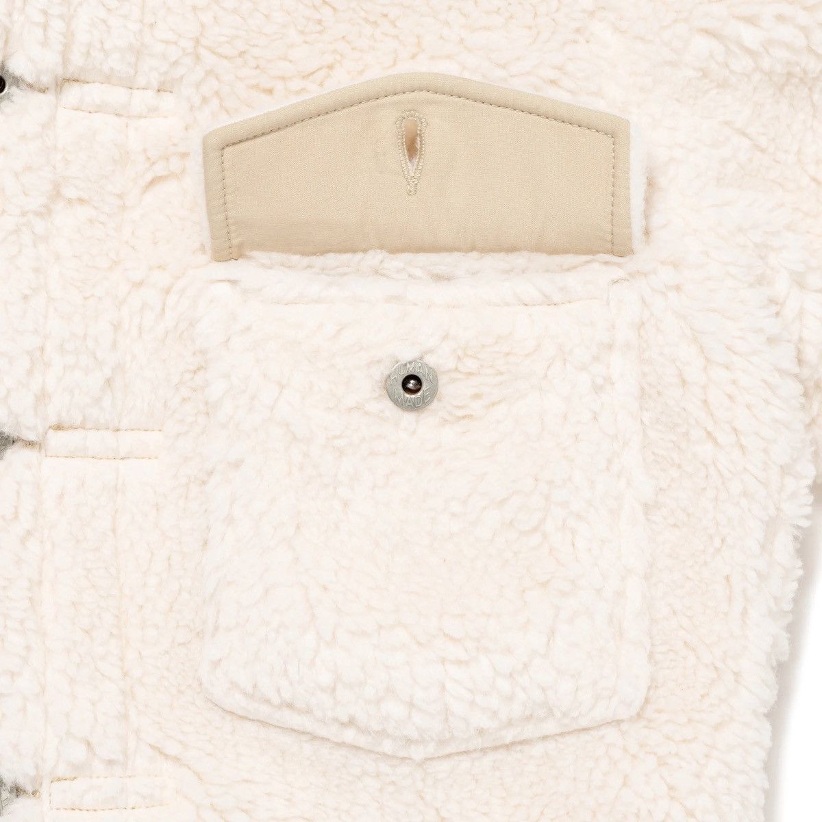 Japanese Brand Human Made Fleece Jacket Size ONE SIZE - 4 Thumbnail