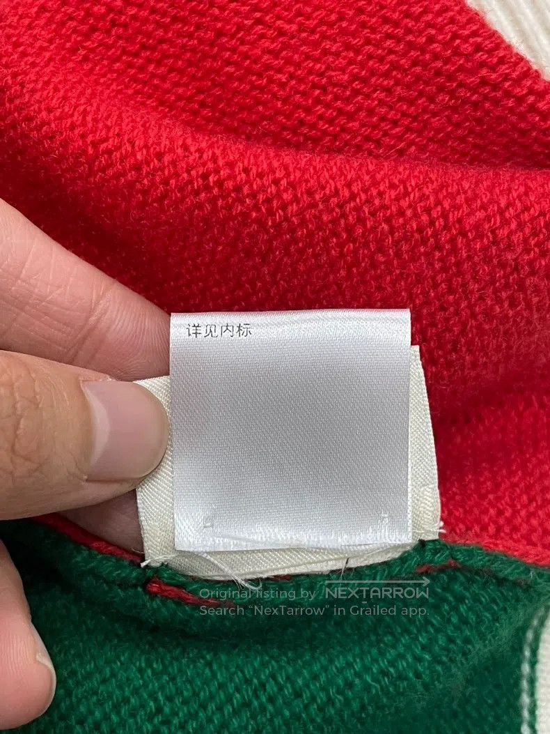 Hermes Hermes Kelly Color-Blocked Cashmere Knit Sweater Size XXS / US 00 / IT 34 - 7 Thumbnail