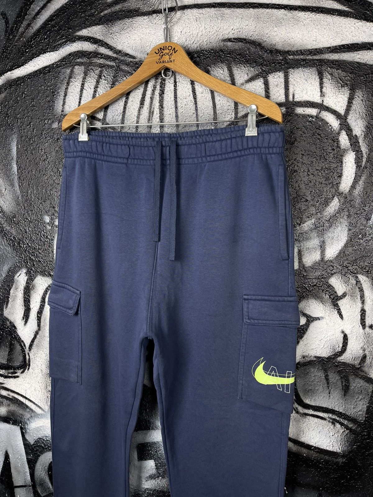Nike Nike NSW Swoosh Cotton Cargo Joggers Men’s Pants Size L Size US 34 / EU 50 - 3 Thumbnail