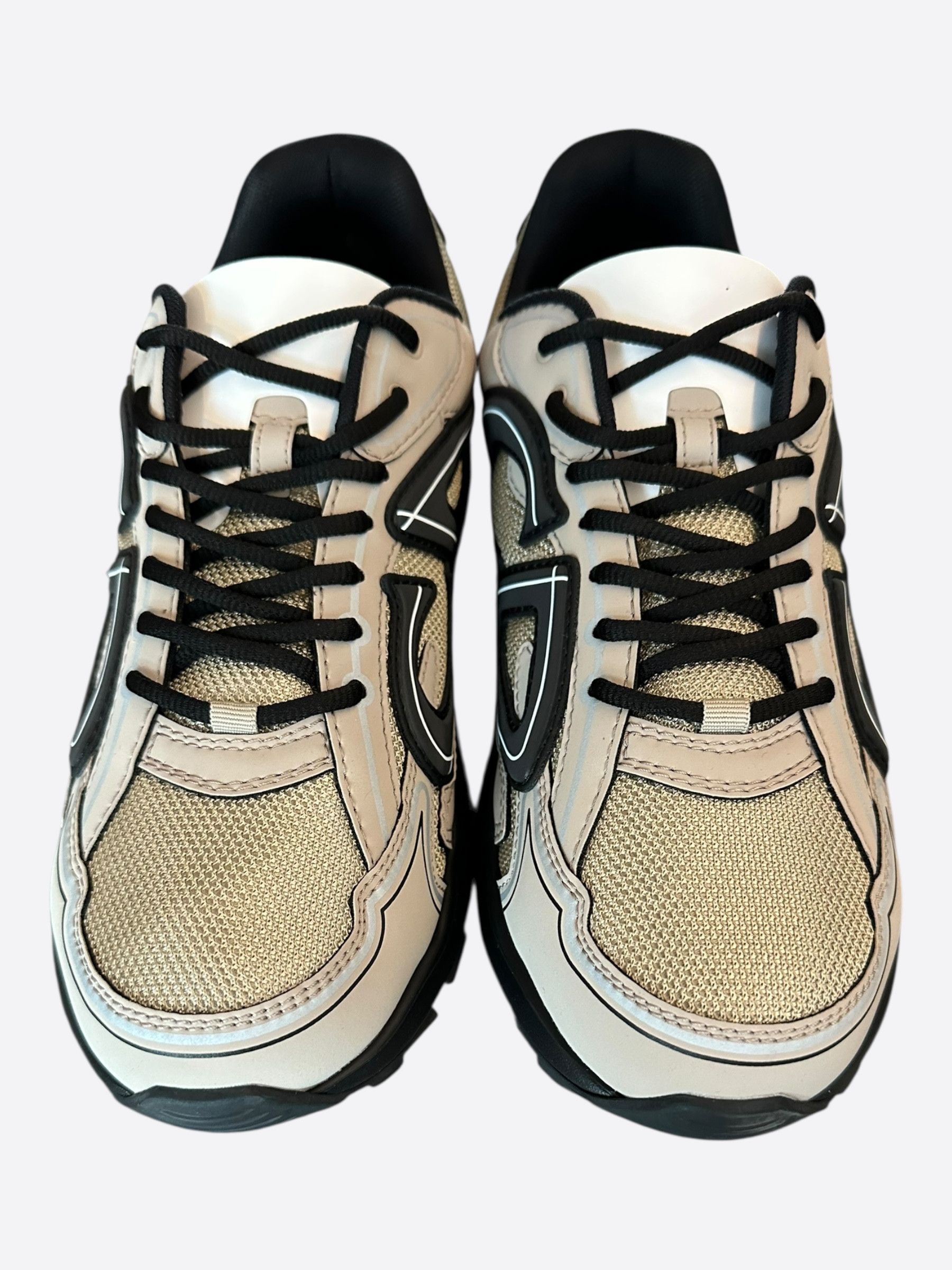Dior Dior Tan & Black B30 Sneakers Size US 12 / EU 45 - 2 Thumbnail