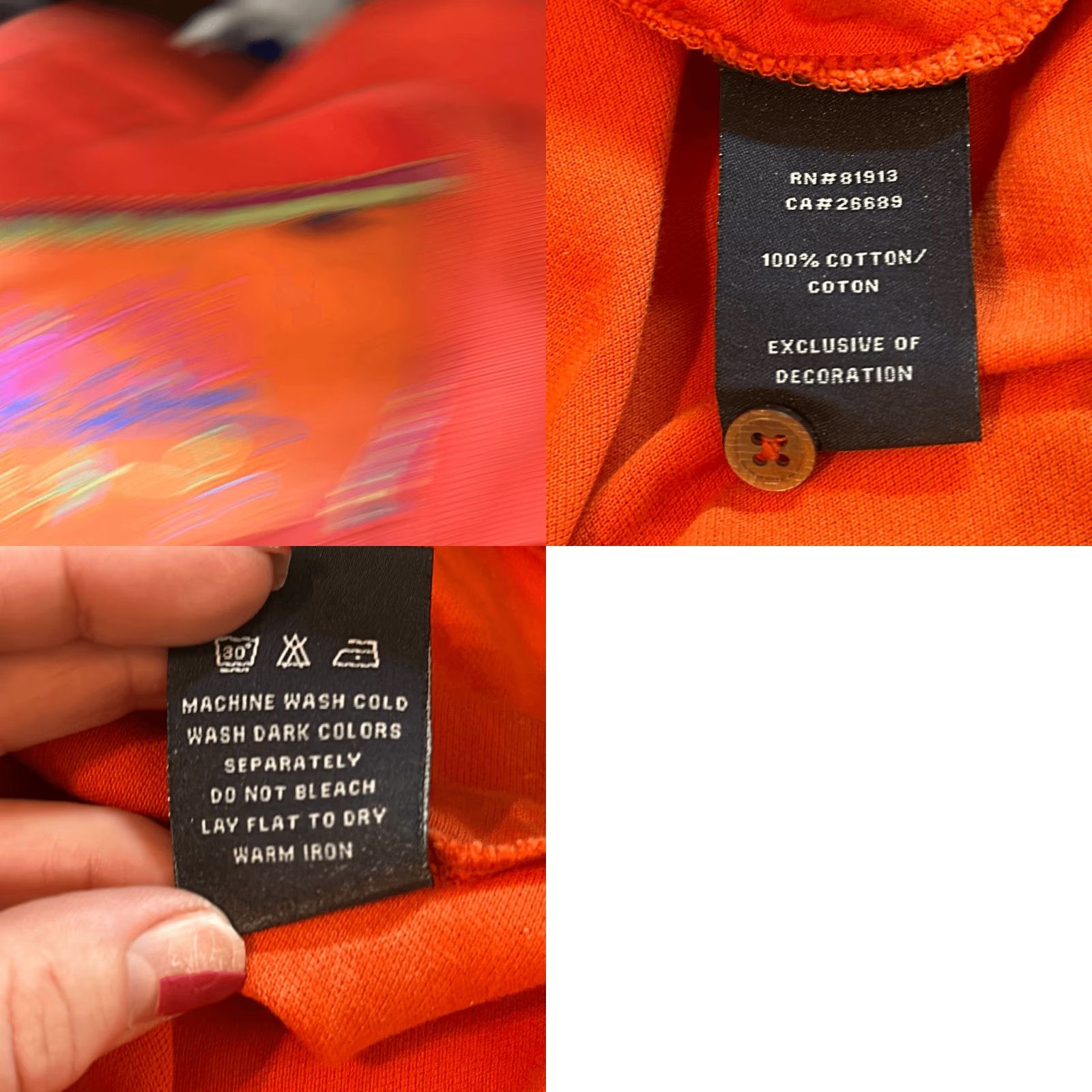 Robert Graham Robert Graham Orange Polo Shirt XL with Yellow Trim User: Robert Graham Orange Polo Shirt XL with Yellow Trim Size US XL / EU 56 / 4 - 8 Thumbnail