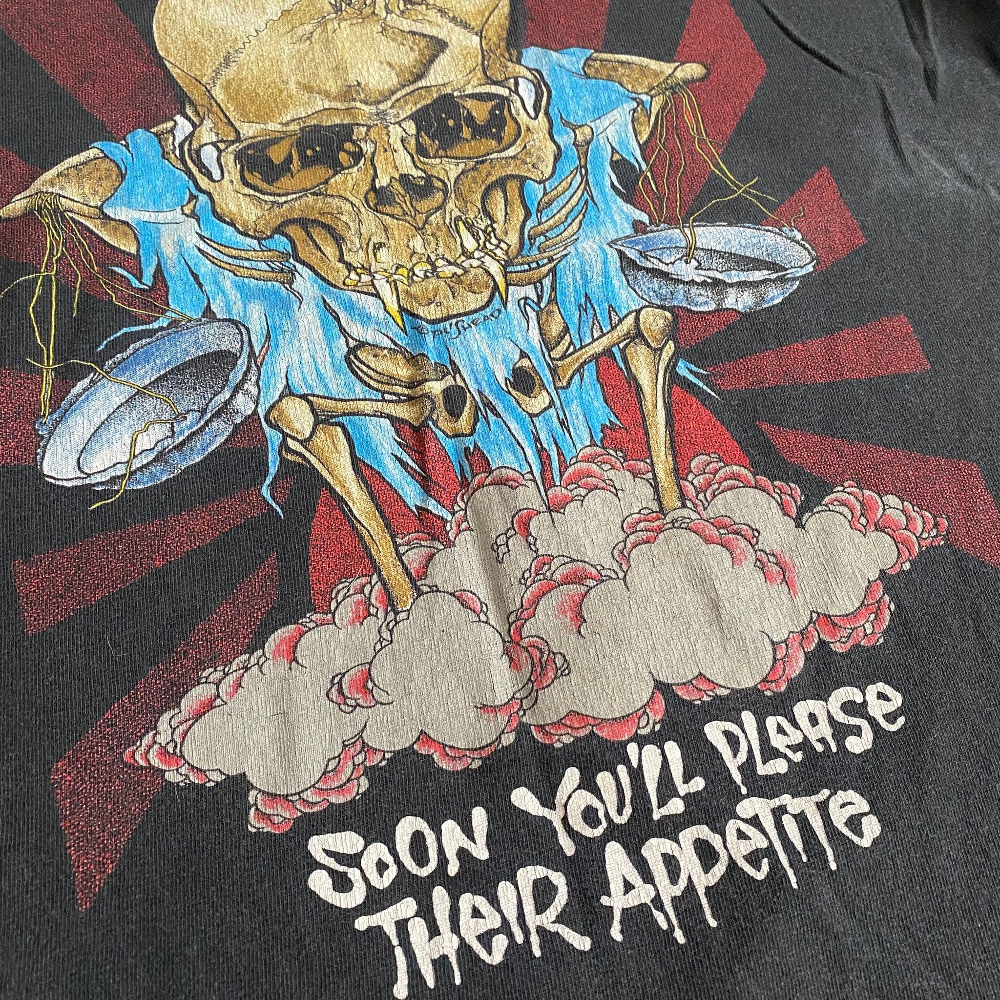 Band Tees × Metallica × Vintage Vintage T Shirt Metallica 2007 Tee Size S / US 4 / IT 40 - 8 Thumbnail