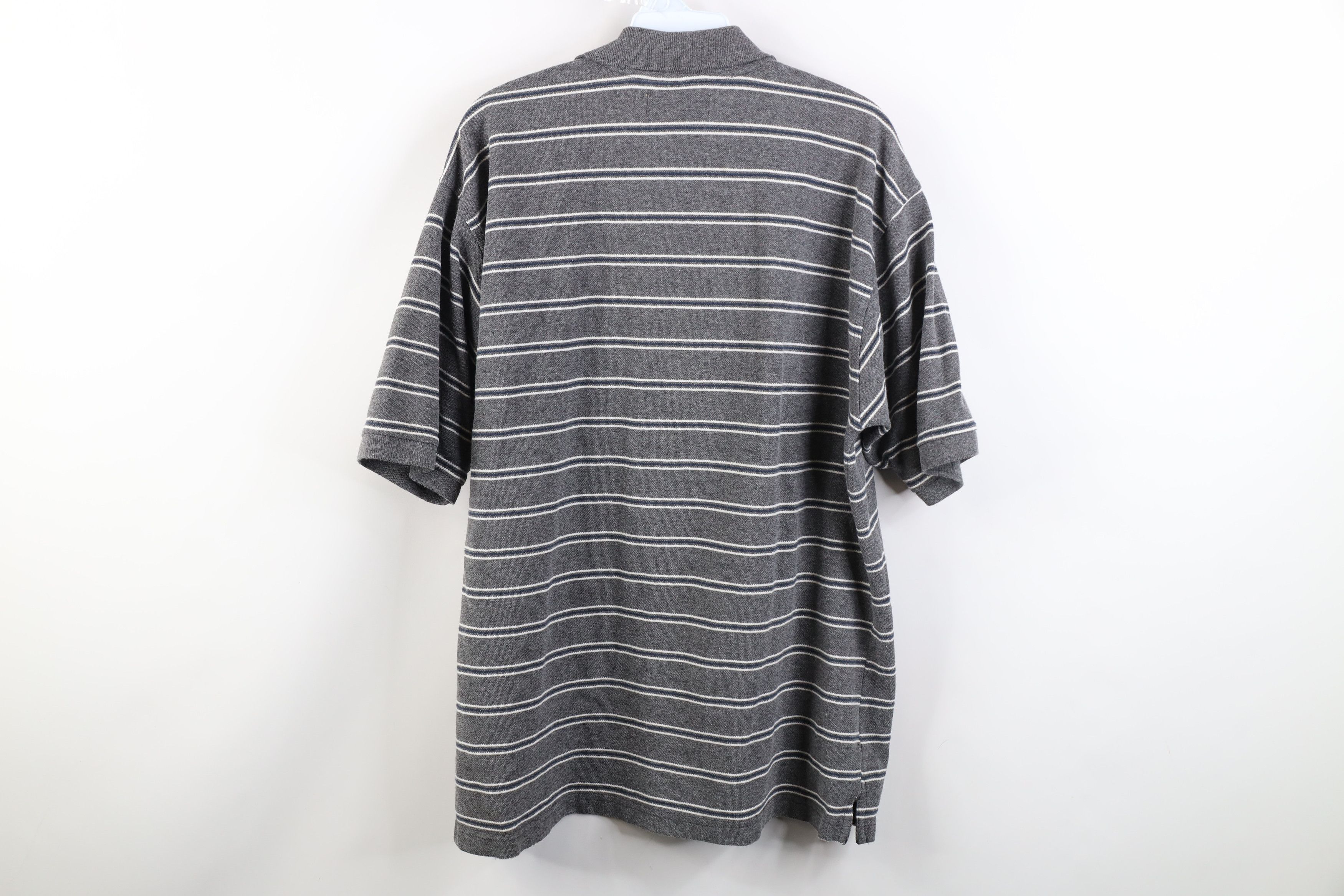 Vintage Vintage 90s Streetwear Block Cotton Knit Golf Polo Shirt Size US XL / EU 56 / 4 - 8 Thumbnail
