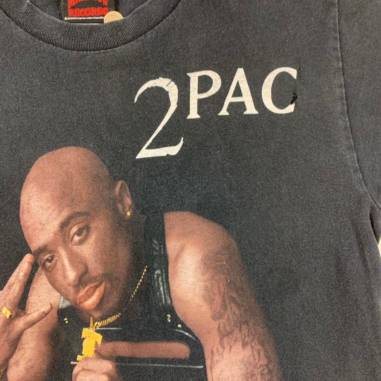 Death Row Records 2005 Death Row Records Tupac “all eyez on me” t shirt Size US S / EU 44-46 / 1 - 2 Thumbnail