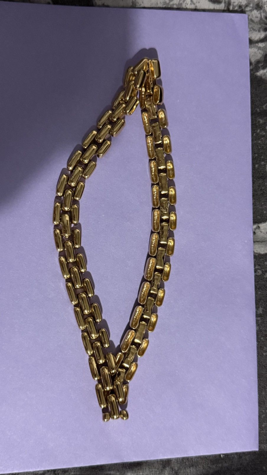 Vintage Vintage Gold Women’s Watches & Chunky Chain Bracelet Set Size ONE SIZE - 3 Thumbnail