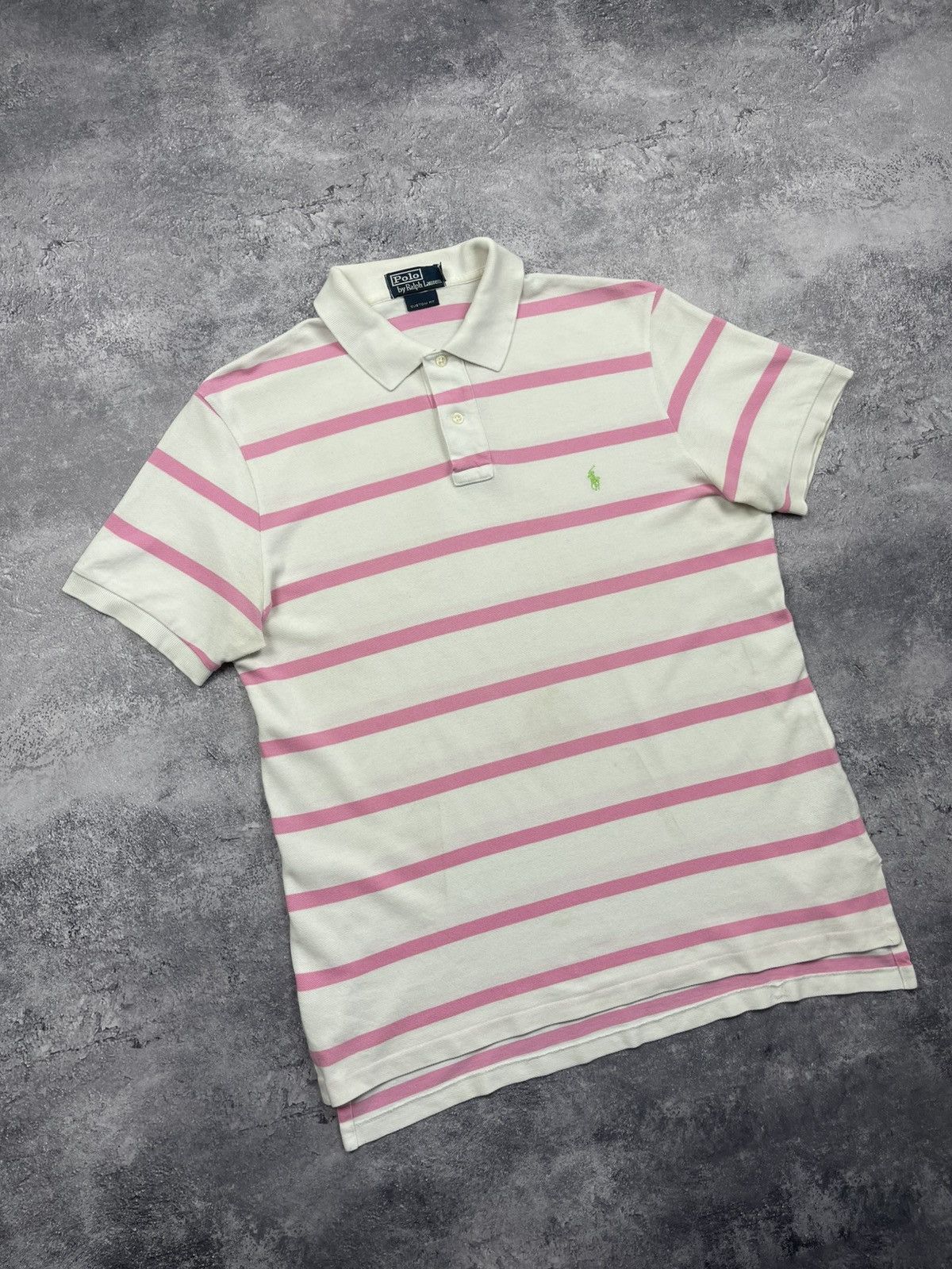 Polo Ralph Lauren Vintage Polo Ralph Lauren Striped Polo Shirt Size US M / EU 48-50 / 2 - 3 Thumbnail