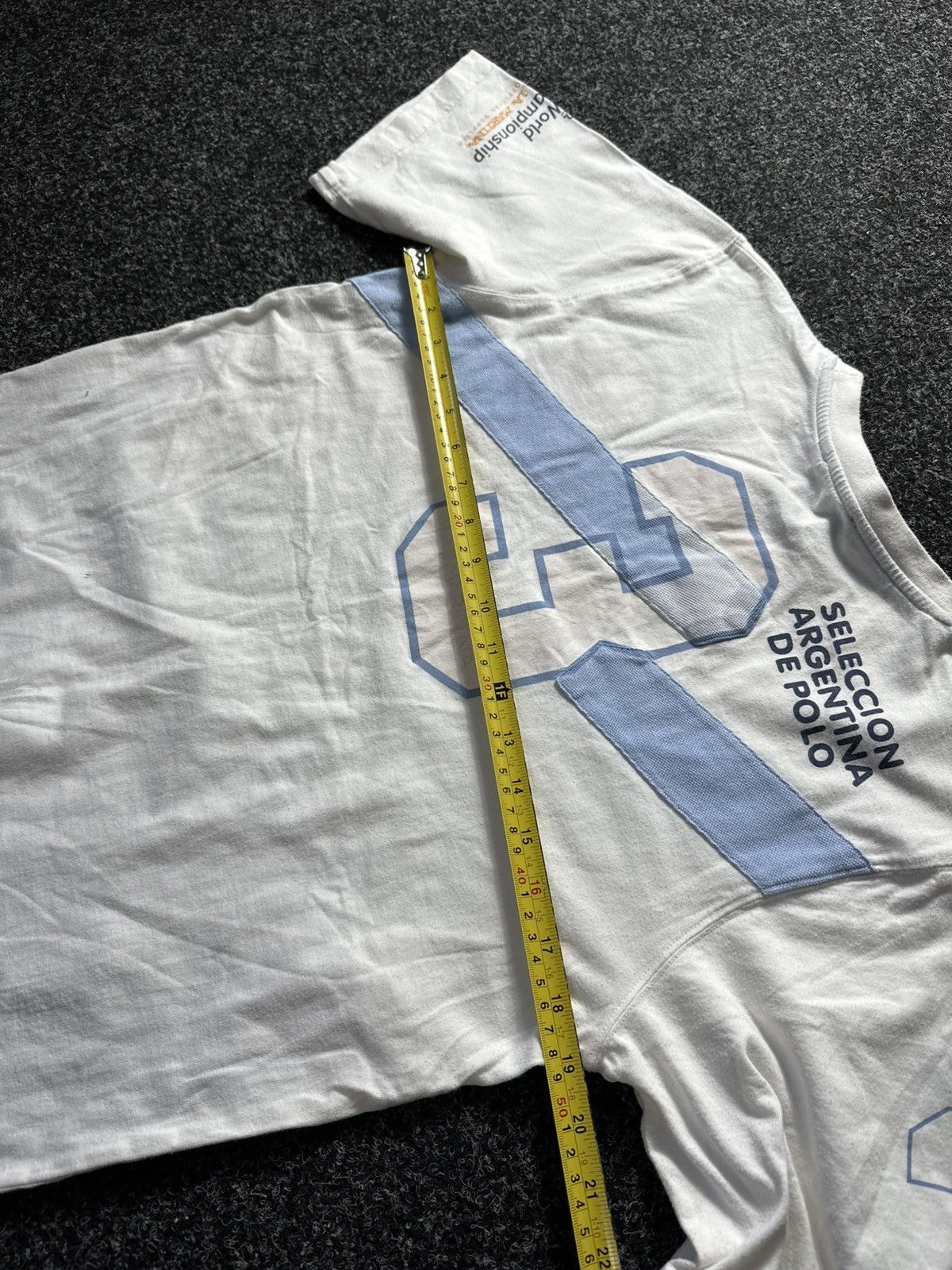 La Martina × Vintage 🚨VNTG LA MARTINA ARGENTINA white tee BIG LOGO CHIEF KEEF Size US M / EU 48-50 / 2 - 13 Thumbnail