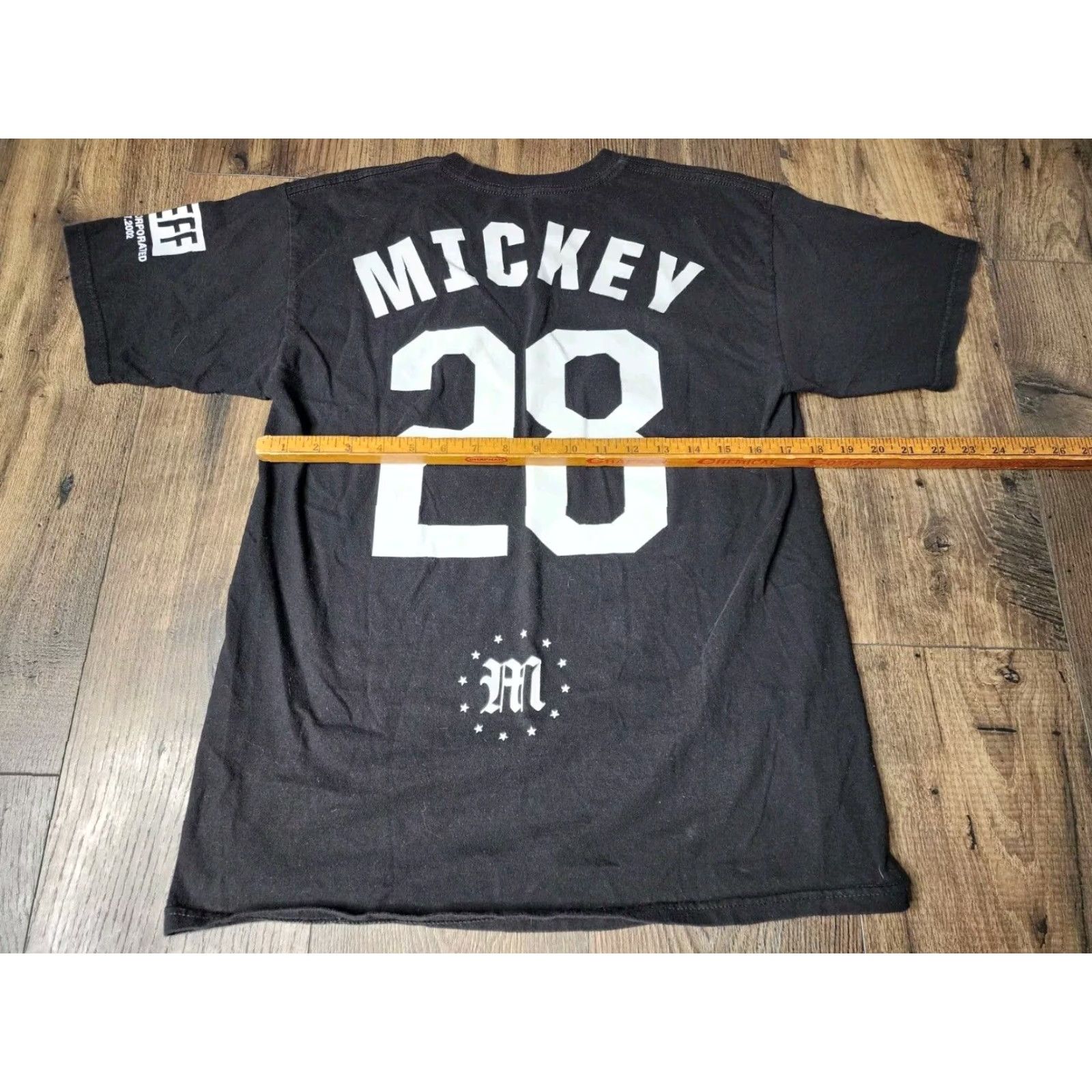 Disney Neff Disney Mickey Mouse Double Sided T Shirt Mens Black Medium Size US M / EU 48-50 / 2 - 3 Thumbnail