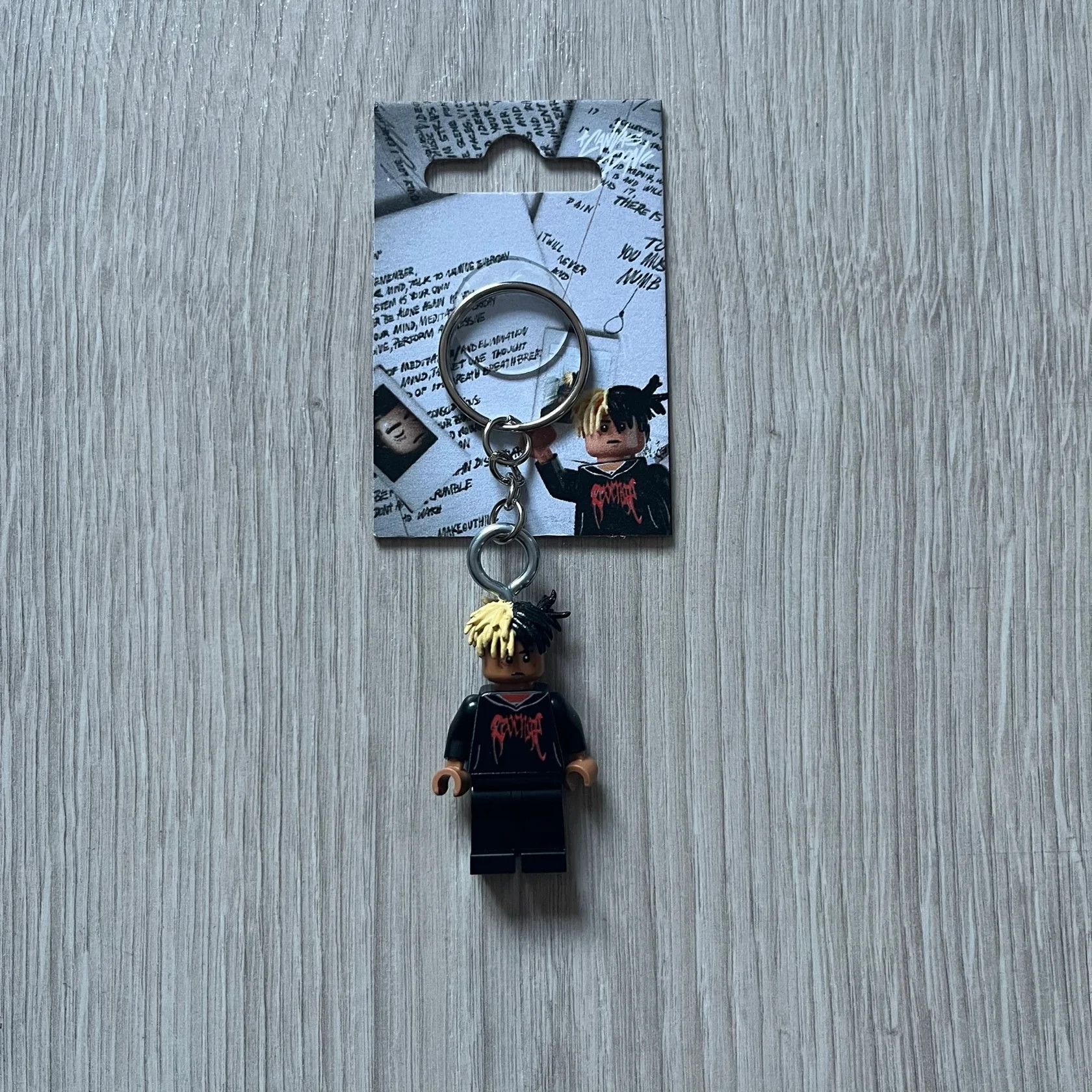 Lego XXXTentacion 'XXXBlocktentacion' Keychain