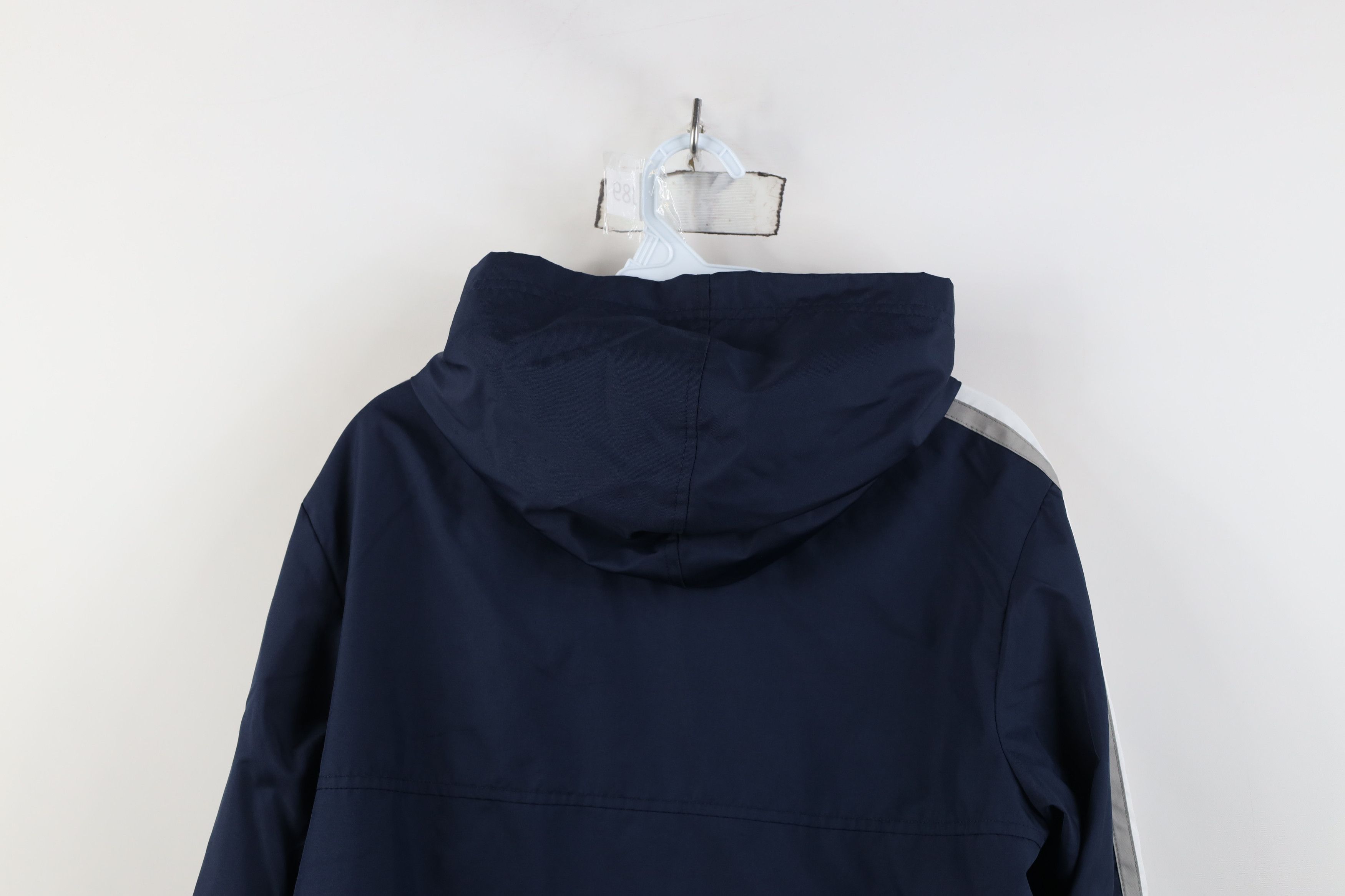 Nike Vintage Y2K Nike Scott Mini Swoosh Hooded Windbreaker Jacket Size XL / US 12-14 / IT 48-50 - 13 Thumbnail