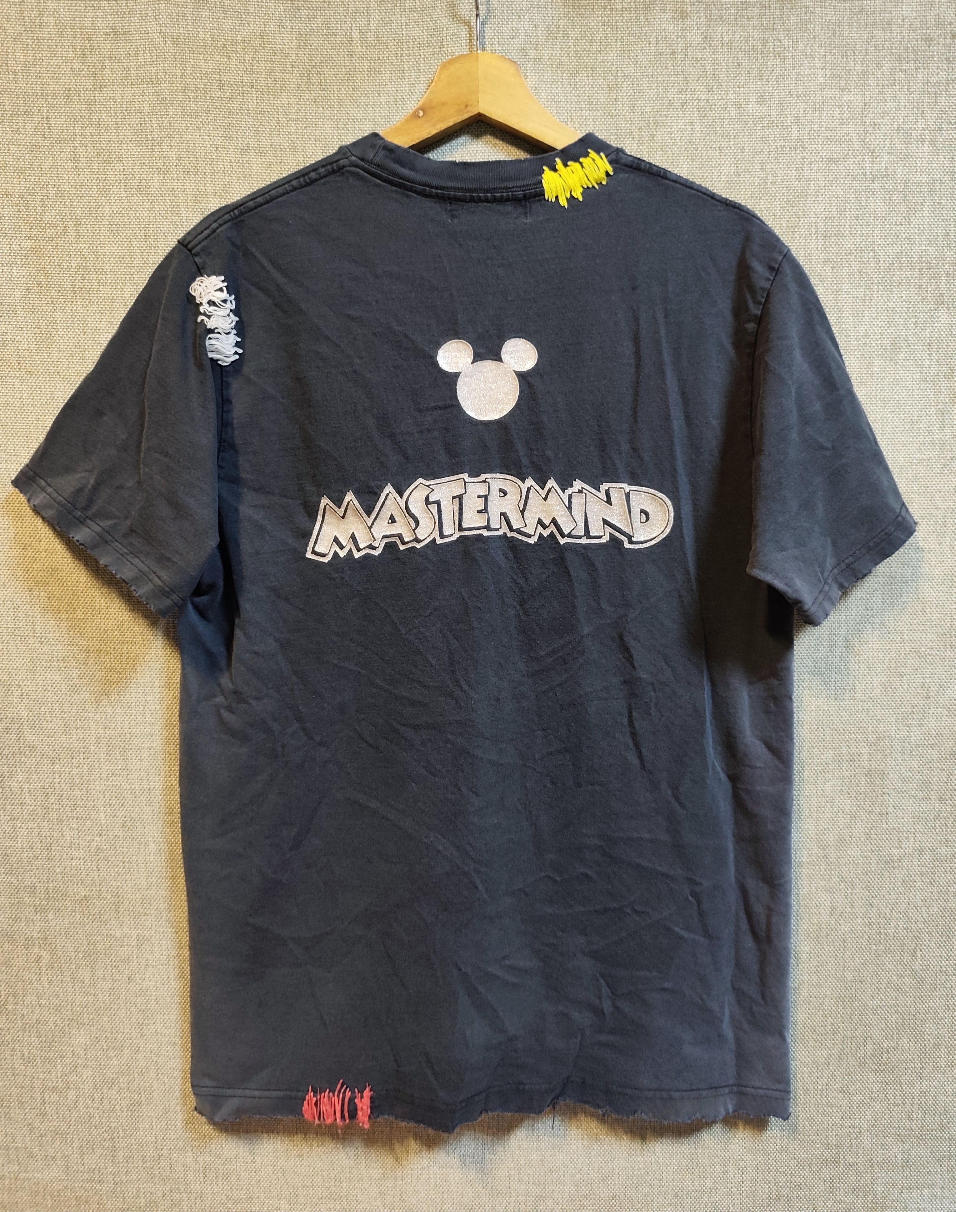 Mastermind Japan MICKEY MOUSE X MASTERMIND DISTRESSED TEE Size US M / EU 48-50 / 2 - 2 Thumbnail