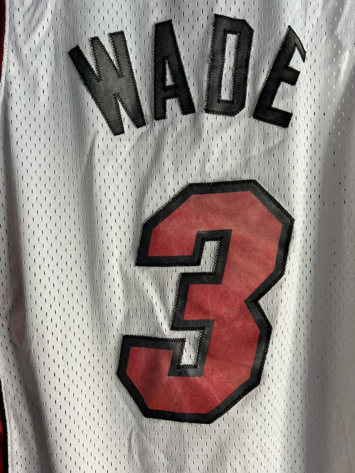 Adidas × NBA Vintage Miami Heat Dwyane Wade 3 NBA Adidas Stitched Jersey Size US S / EU 44-46 / 1 - 12 Thumbnail