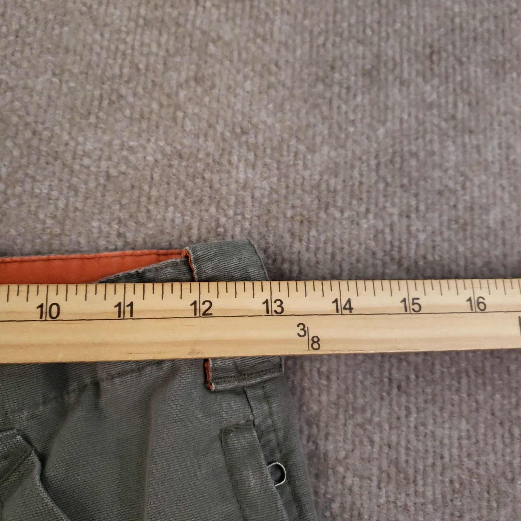 American Eagle Outfitters AMERICAN EAGLE Green Utility Workwear Pants Womens Size 0 (26x30) Carpenter Casual Size 25" / US 0 / IT 36 - 6 Thumbnail