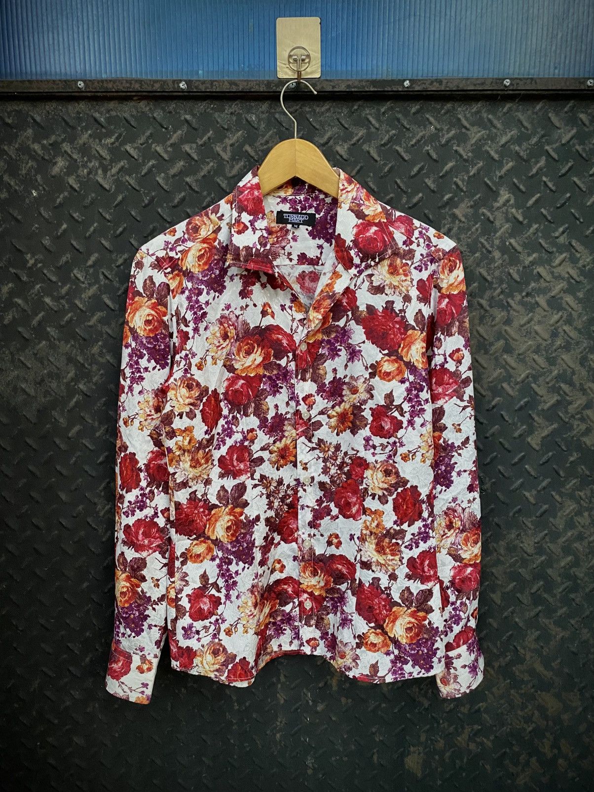 Tornado Mart TORNADO MART FLORAL BUTTON SHIRT Size US M / EU 48-50 / 2 - 1 Thumbnail
