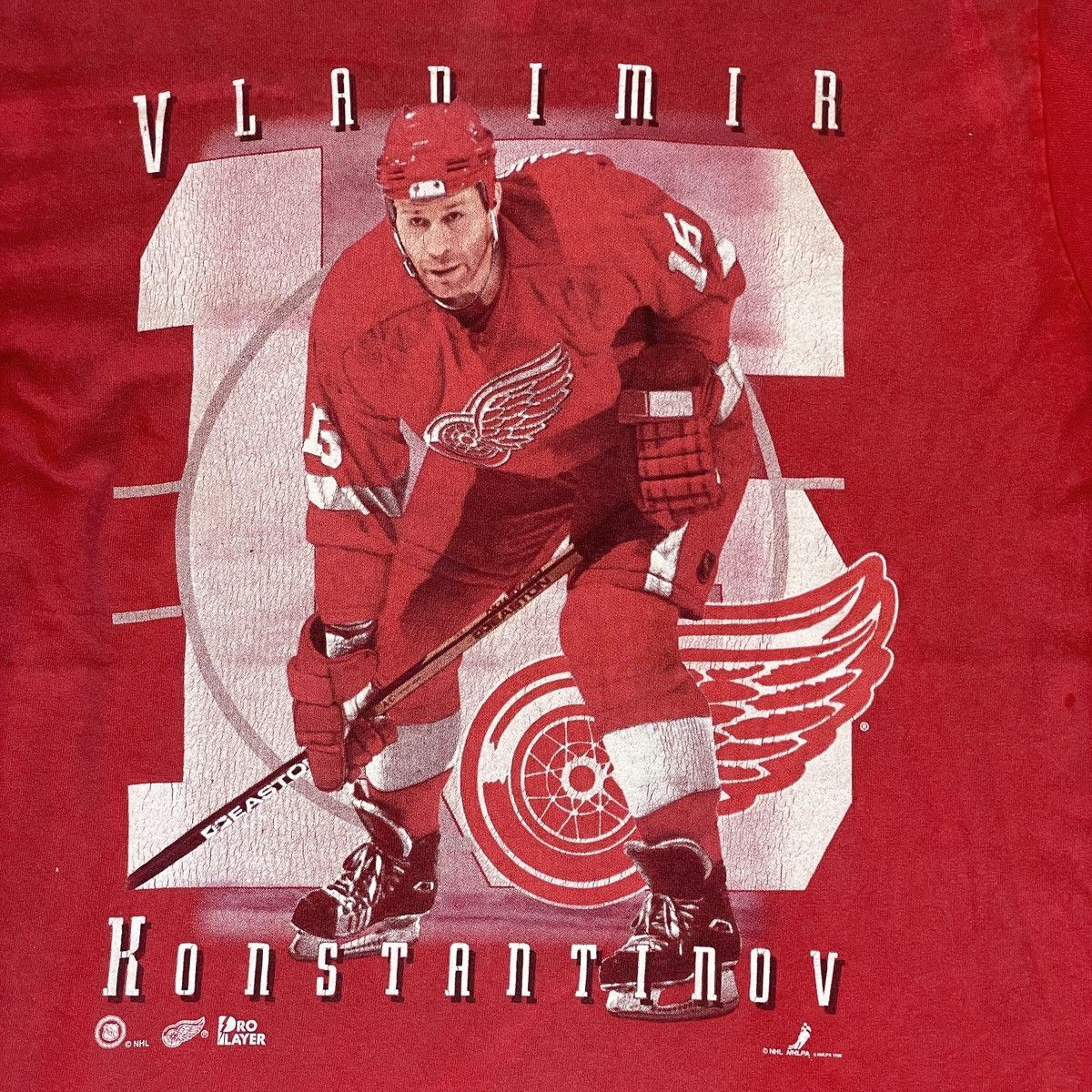 NHL VTG 98 Vladimir Konstantinov Pro Player Tee Size US S / EU 44-46 / 1 - 4 Thumbnail