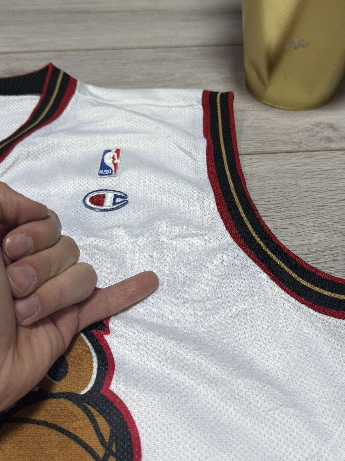 Champion Allen Iverson jersey Philadelphia vtg Sixers 76ers champion Size US L / EU 52-54 / 3 - 6 Thumbnail