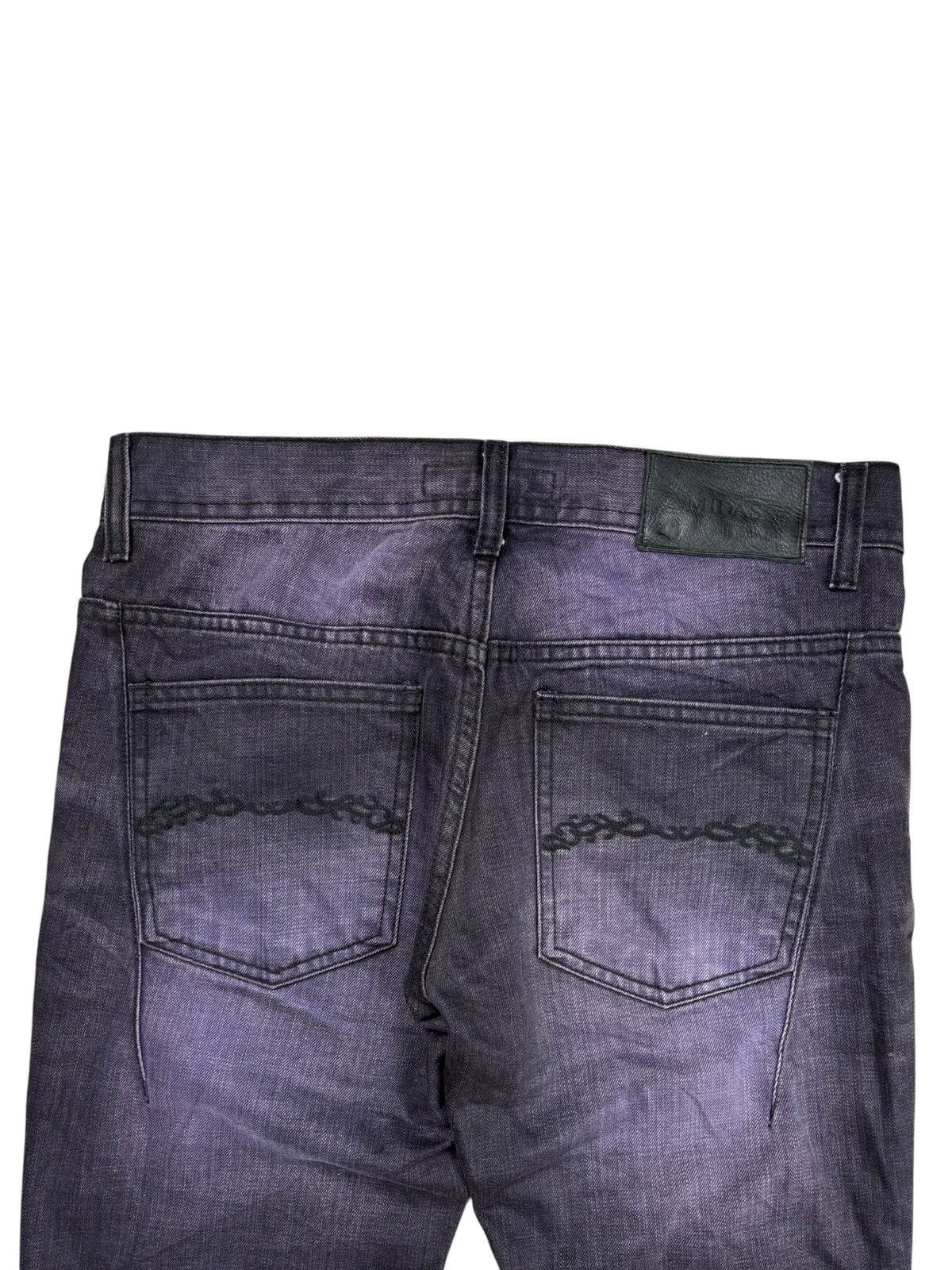 KMRii Archive Midas - Dark Purple Denim Pants Size US 29 - 6 Thumbnail