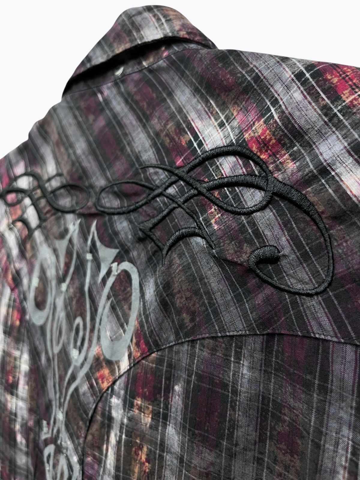 In The Attic In The Attic Punk Smokes Tartan Studded Tribal Shirt M Size US M / EU 48-50 / 2 - 8 Thumbnail