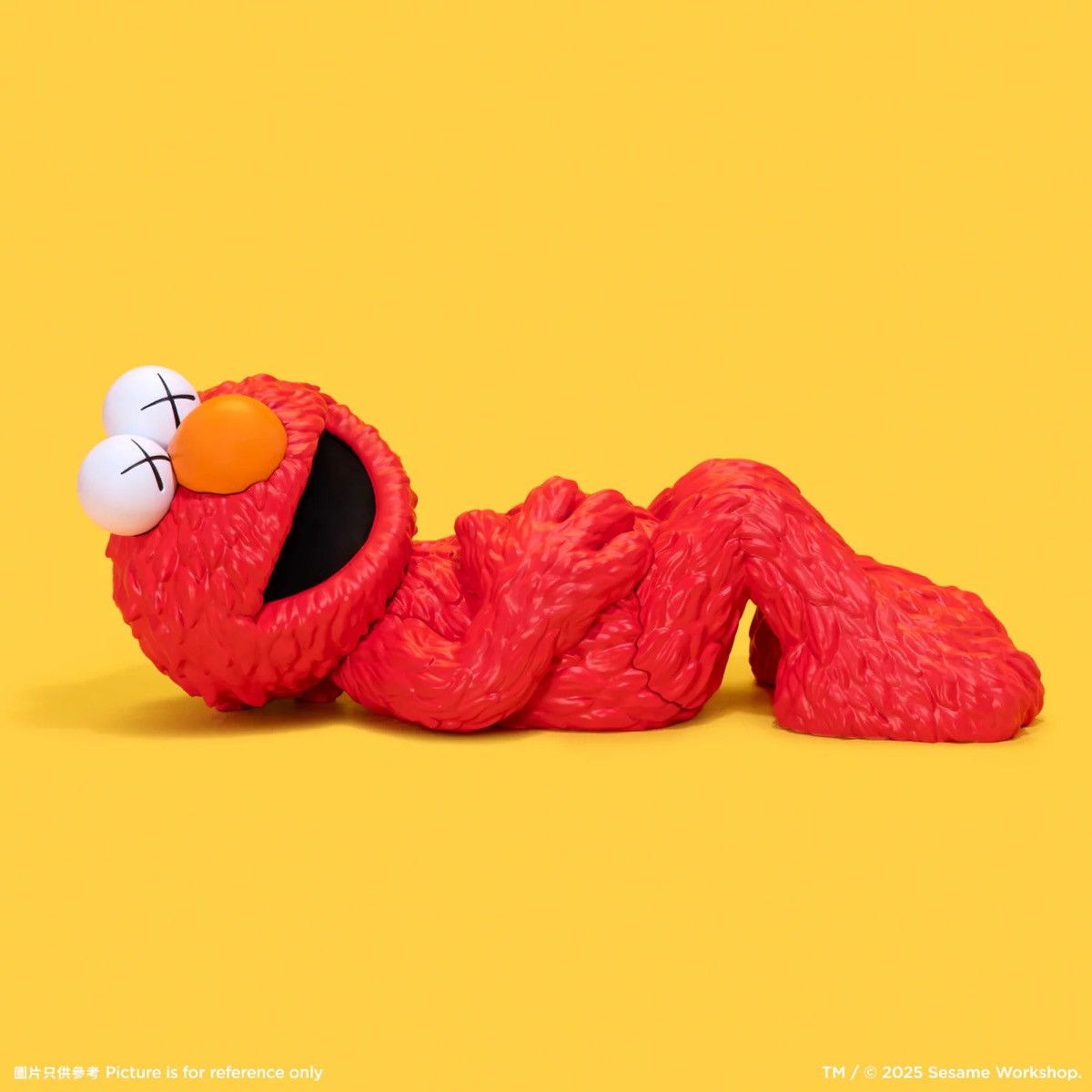 Kaws KAWS x Sesame Street Full Set Elmo Bert Ernie Oscar Big Bird Size ONE SIZE - 14 Thumbnail