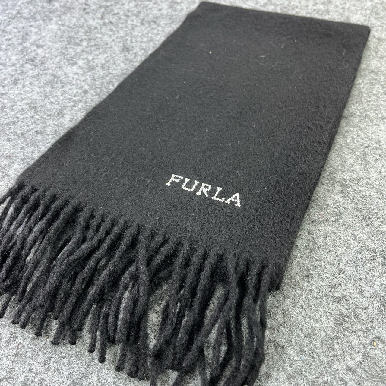 Furla × Vintage Vintage Furla Scarf / Muffler / Neckwear T505 Size ONE SIZE - 8 Thumbnail