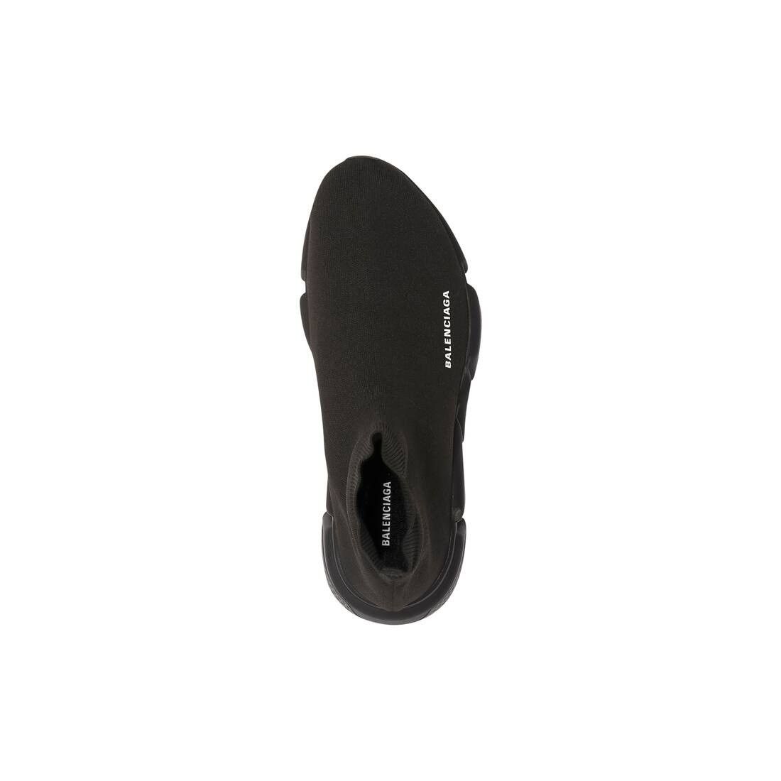 o1s1rm1025 Speed Recycled Knit Sneakers in Black